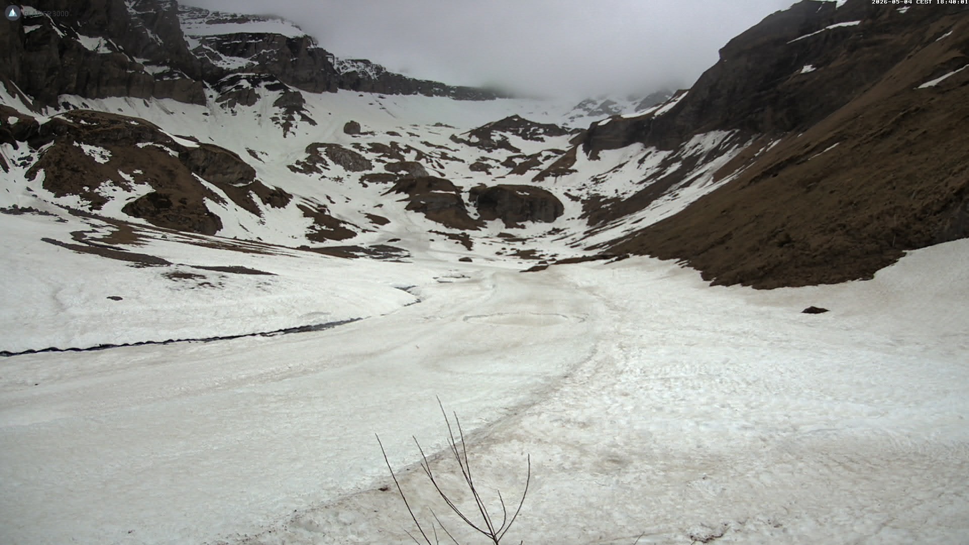 Archived image Webcam Oldenalp, Glacier 3000