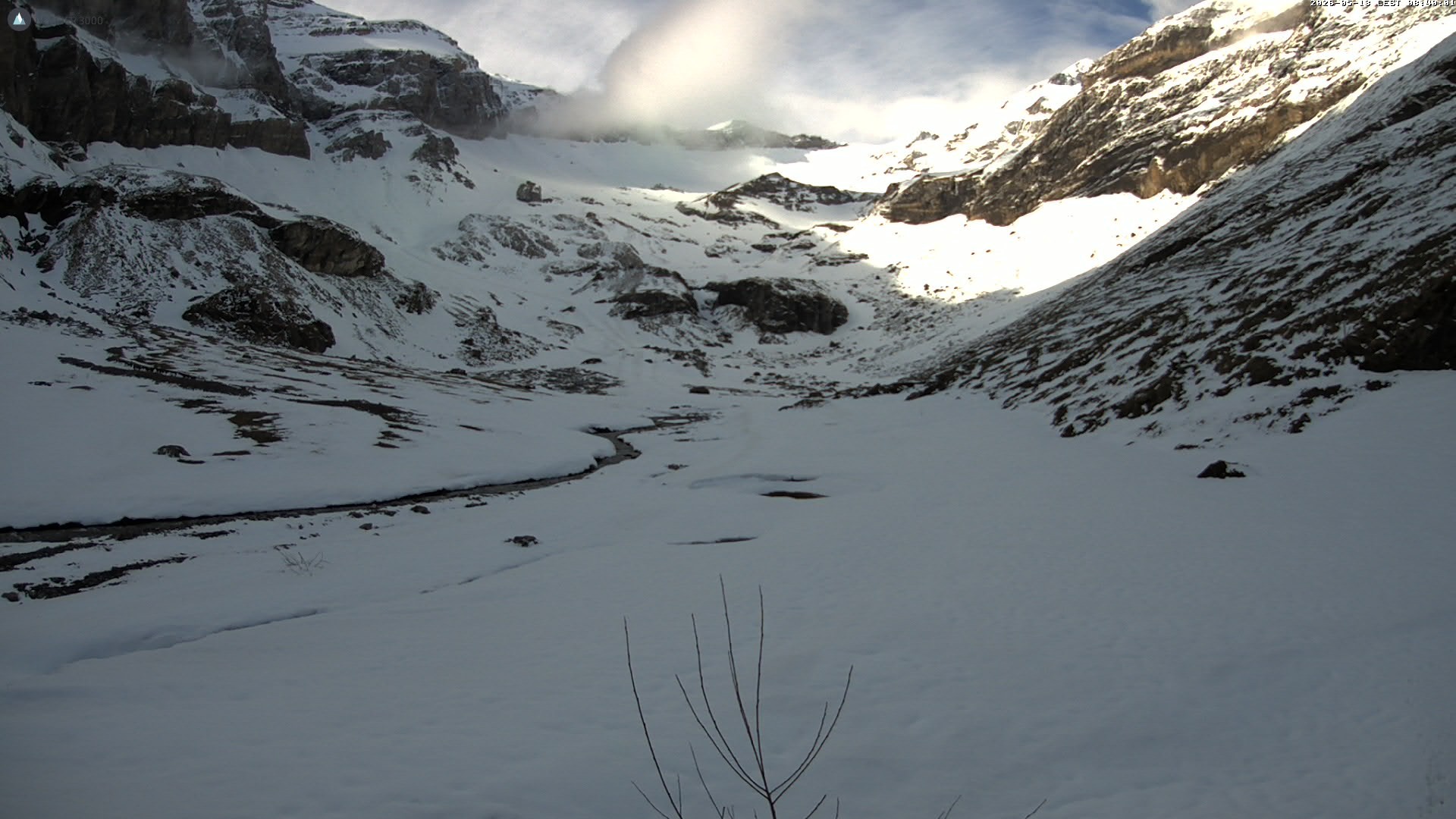 Archiv Foto Webcam Glacier 3000 Oldenalp – Oldenegg