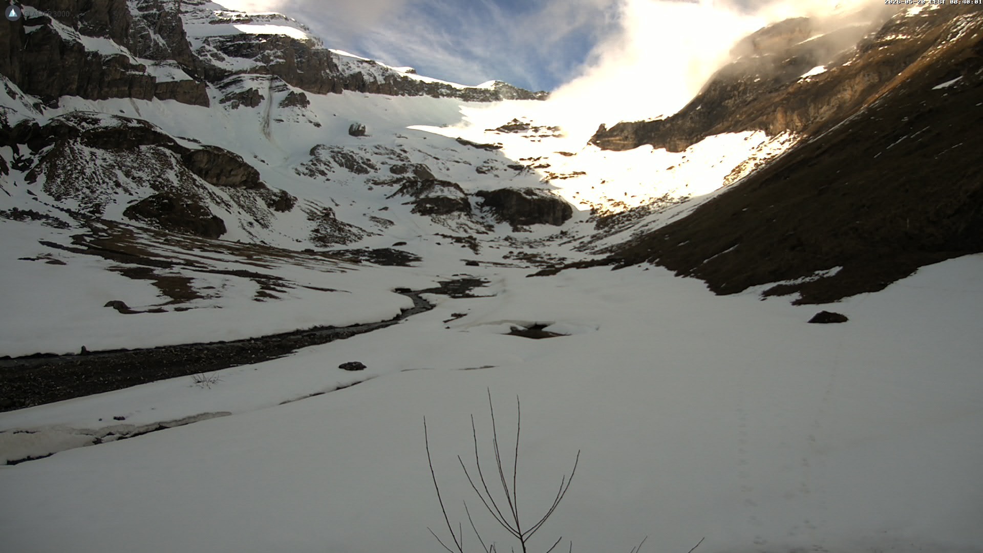 Archiv Foto Webcam Glacier 3000 Oldenalp – Oldenegg