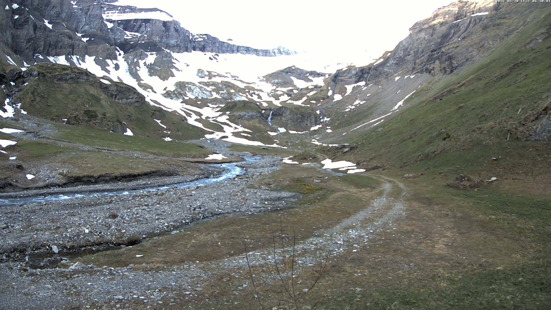 Archived image Webcam Oldenalp, Glacier 3000