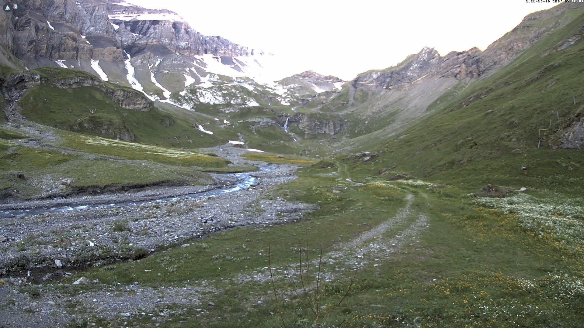 Archived image Webcam Oldenalp, Glacier 3000