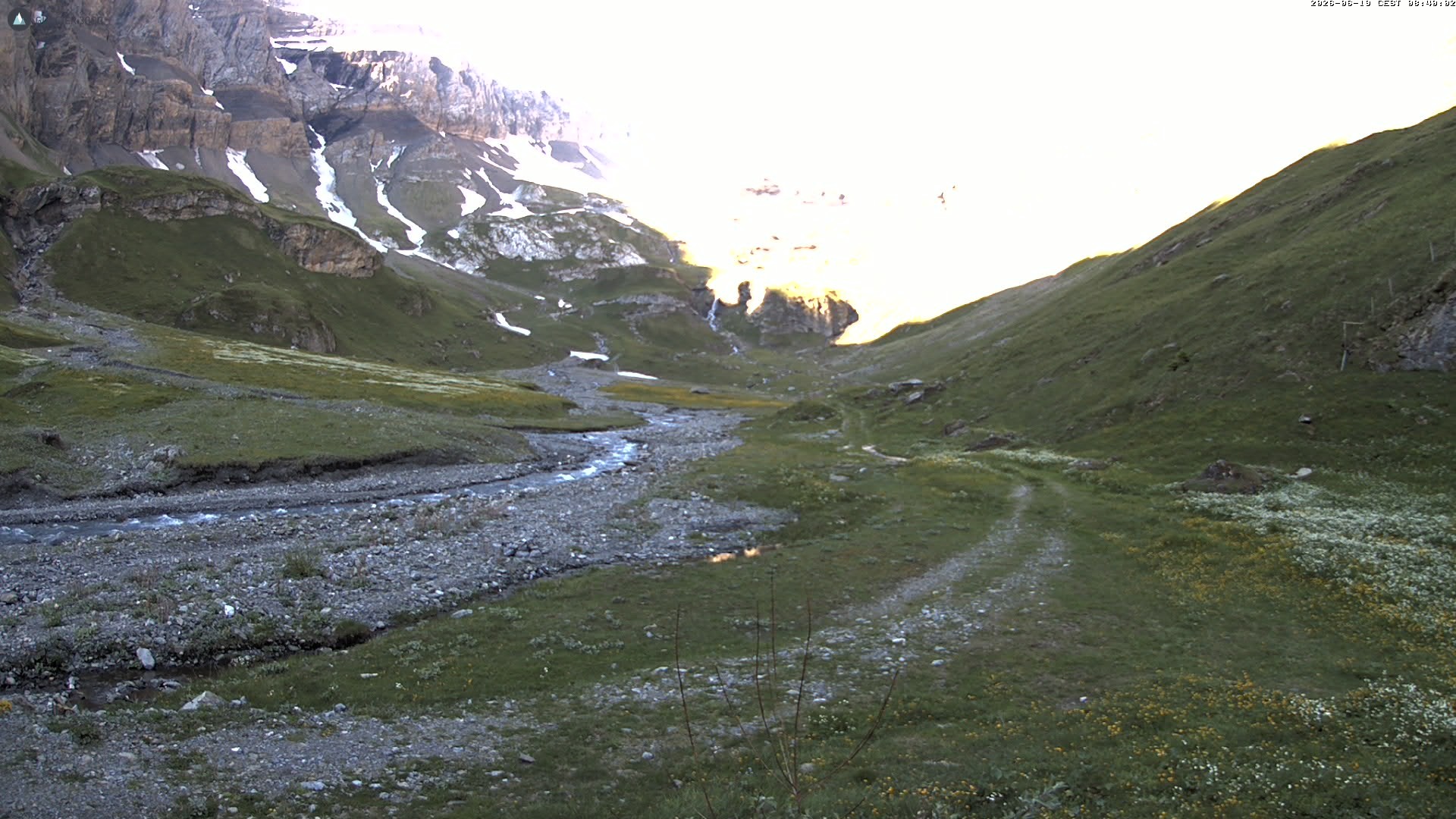Archived image Webcam Oldenalp, Glacier 3000