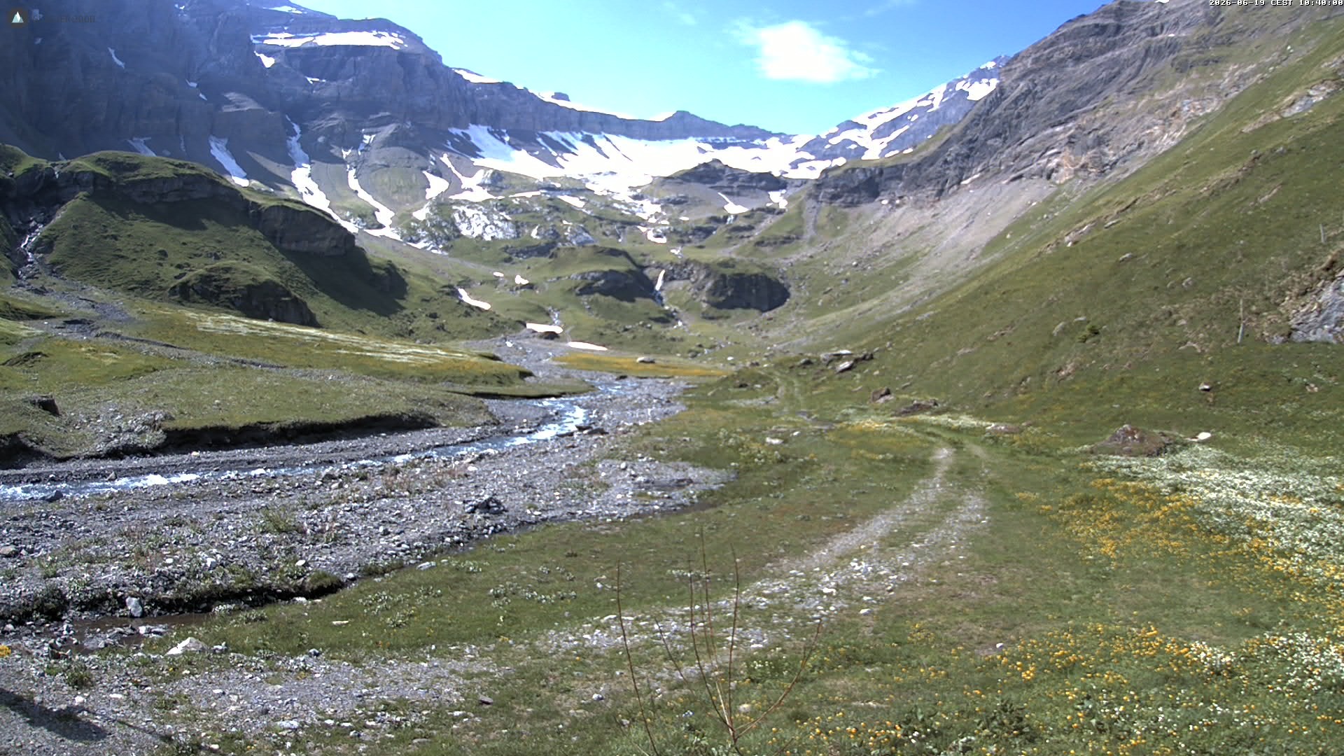Archived image Webcam Oldenalp, Glacier 3000