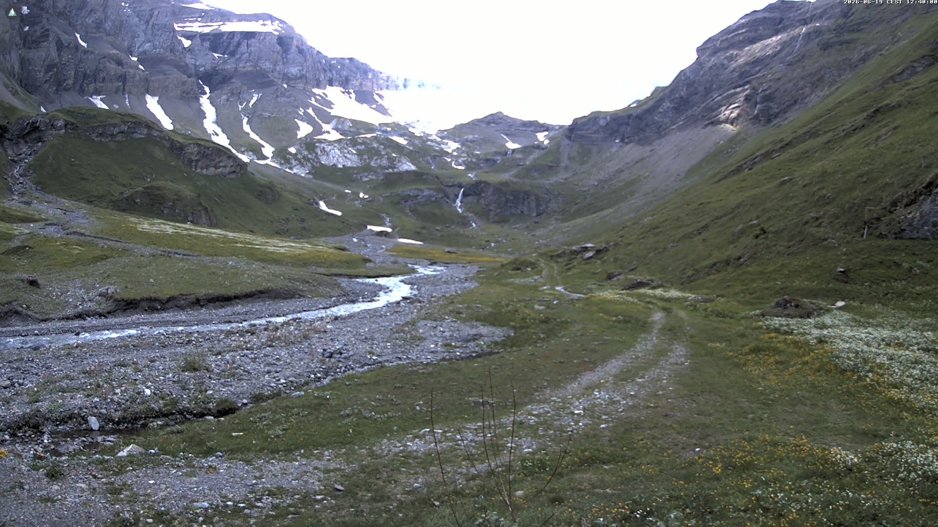 Archived image Webcam Oldenalp, Glacier 3000