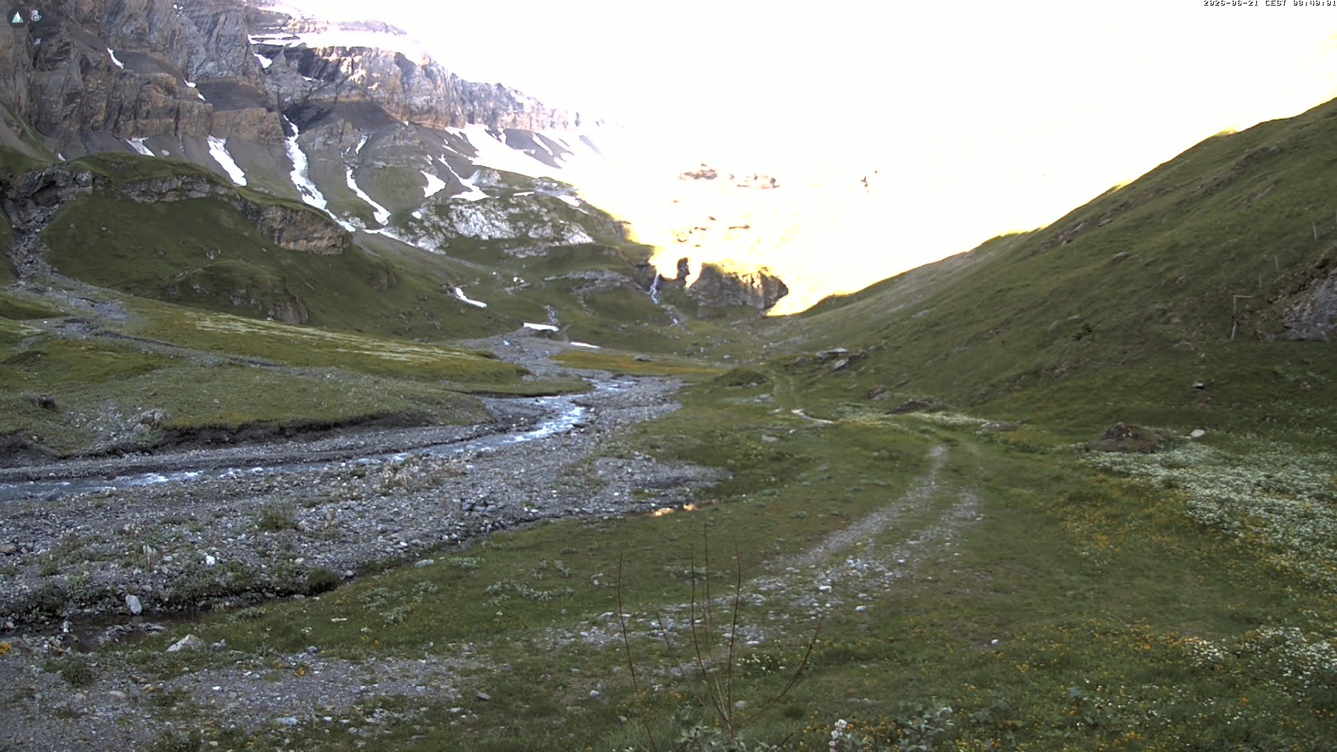 Archiv Foto Webcam Glacier 3000 Oldenalp – Oldenegg