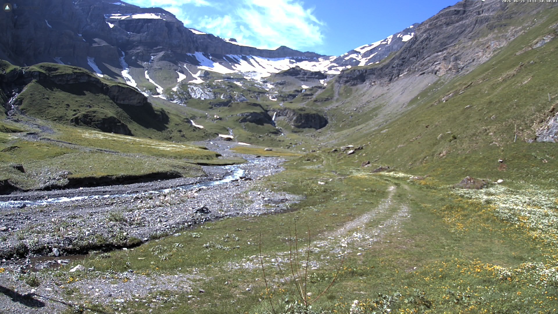 Archiv Foto Webcam Glacier 3000 Oldenalp – Oldenegg