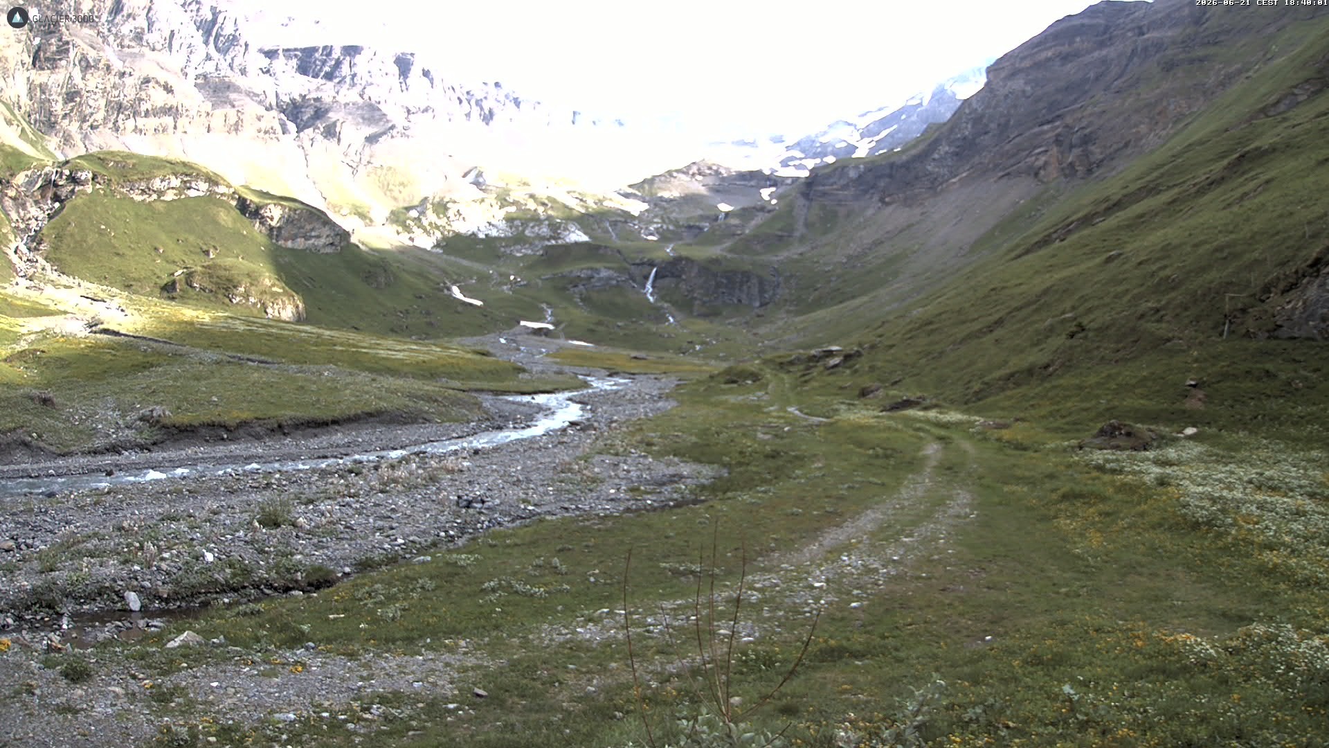 Archiv Foto Webcam Glacier 3000 Oldenalp – Oldenegg
