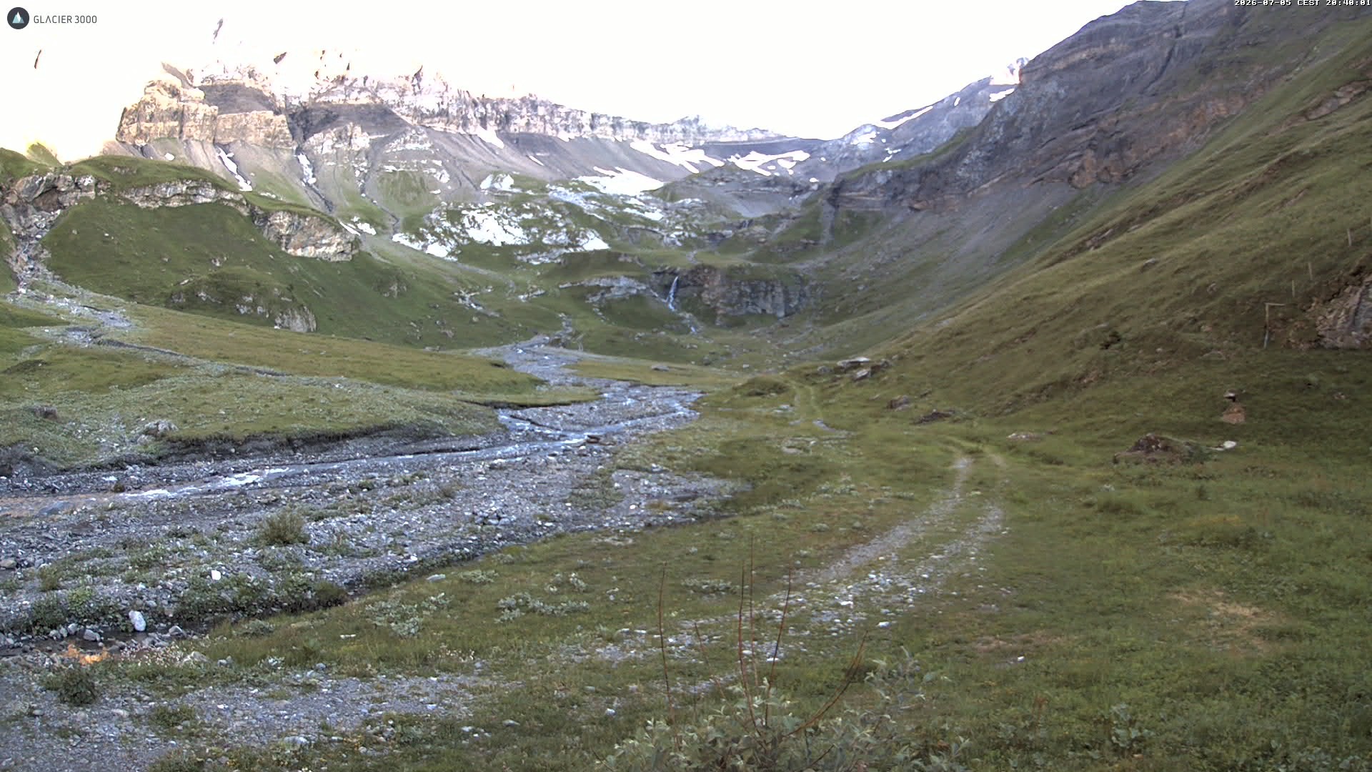 Archiv Foto Webcam Glacier 3000 Oldenalp – Oldenegg
