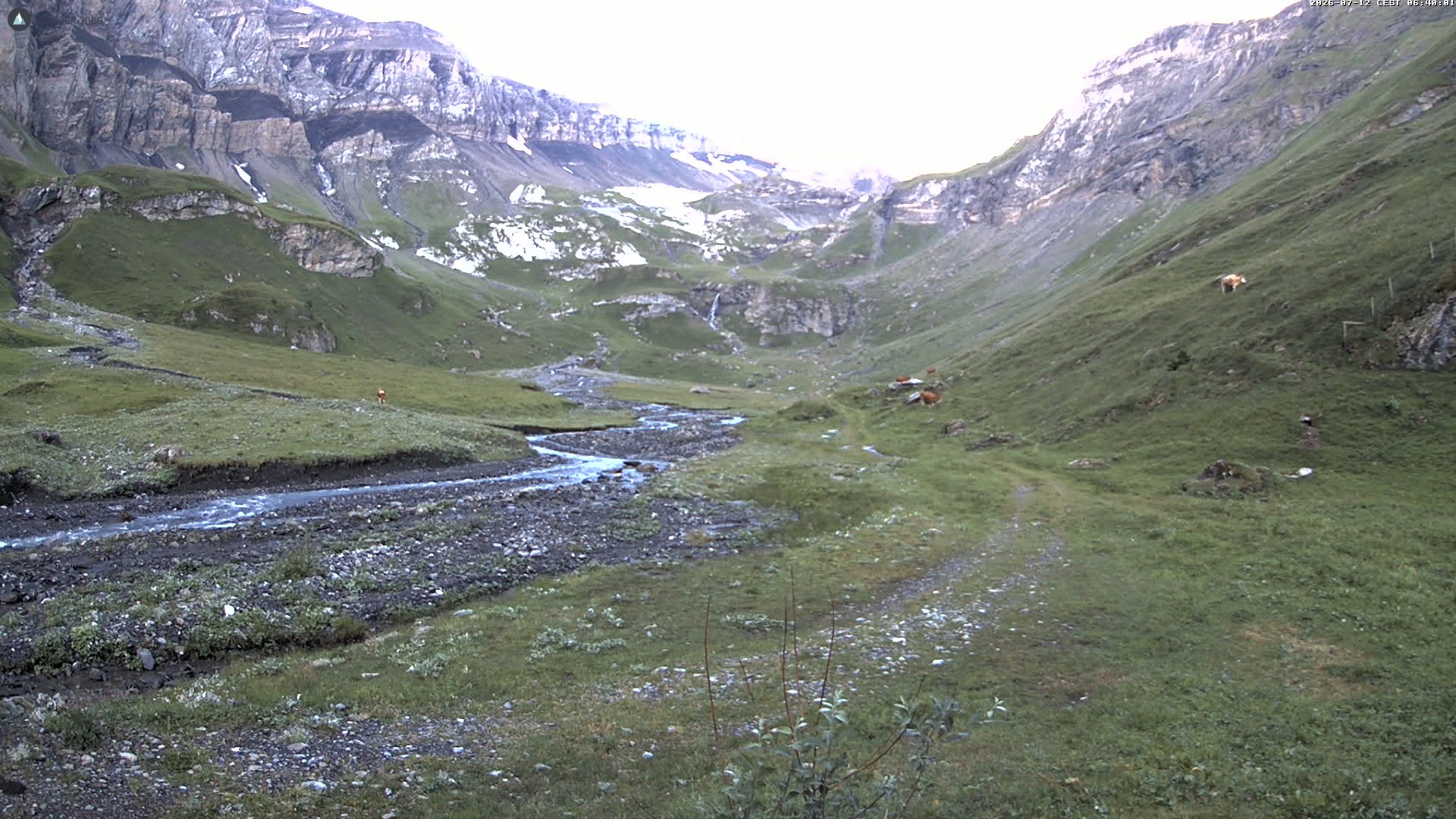 Archived image Webcam Oldenalp, Glacier 3000