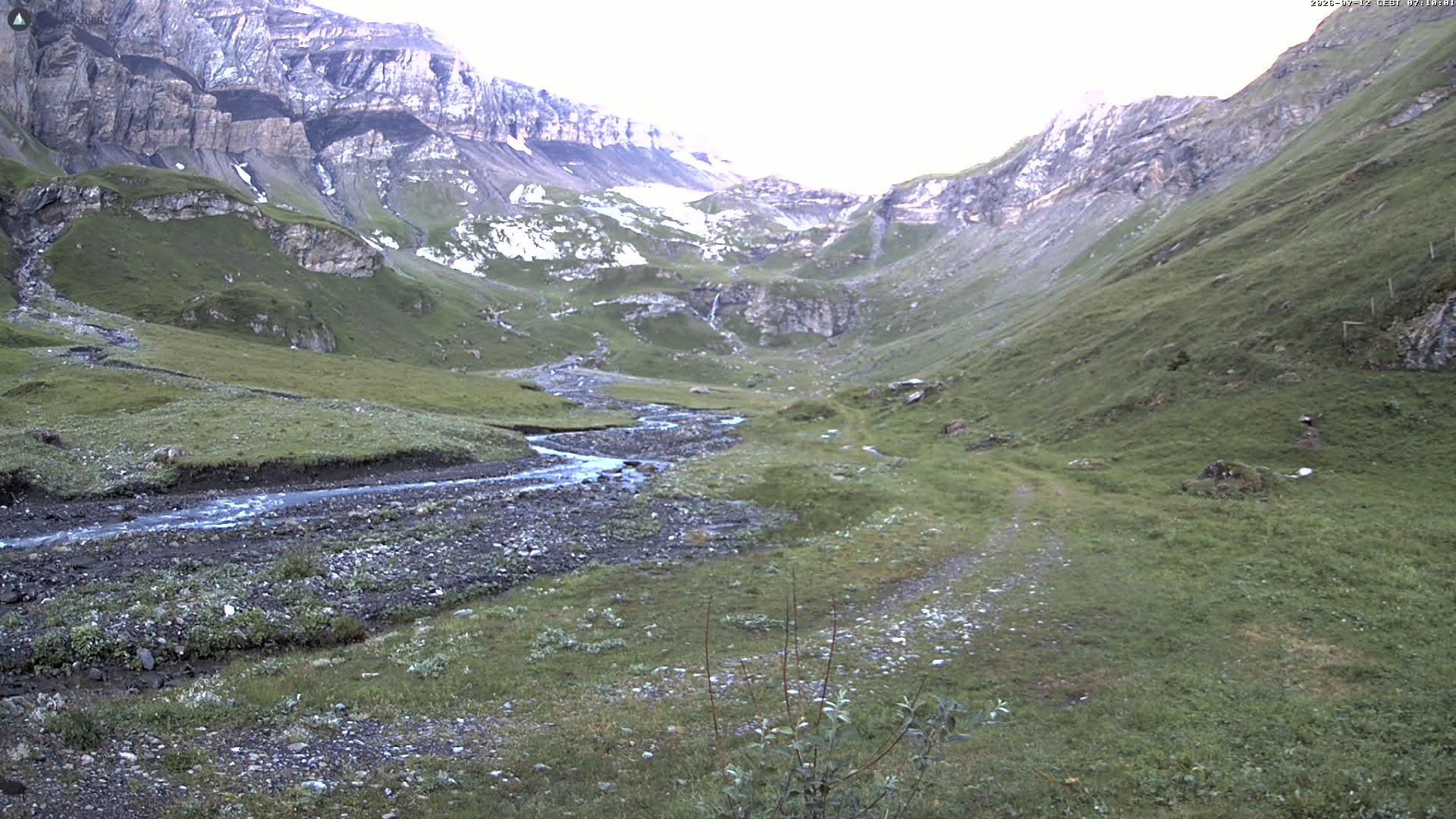 Archived image Webcam Oldenalp, Glacier 3000