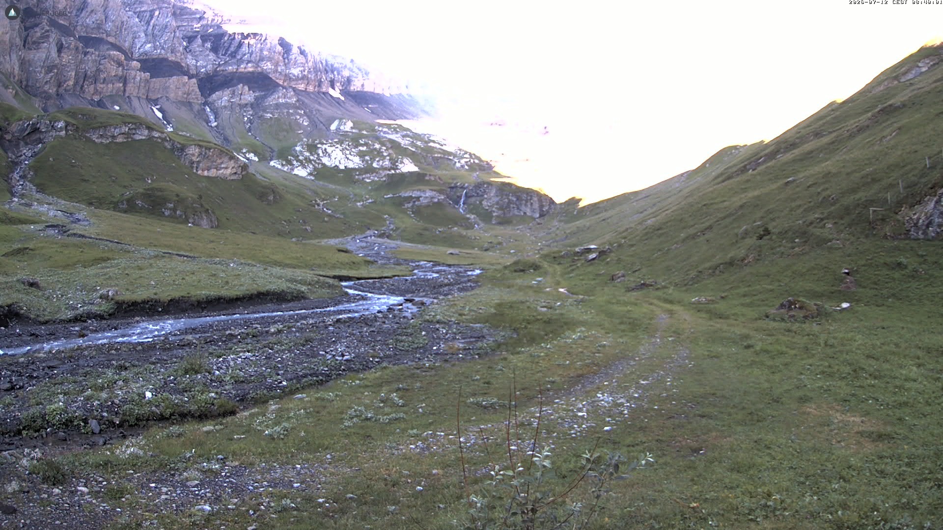 Archived image Webcam Oldenalp, Glacier 3000