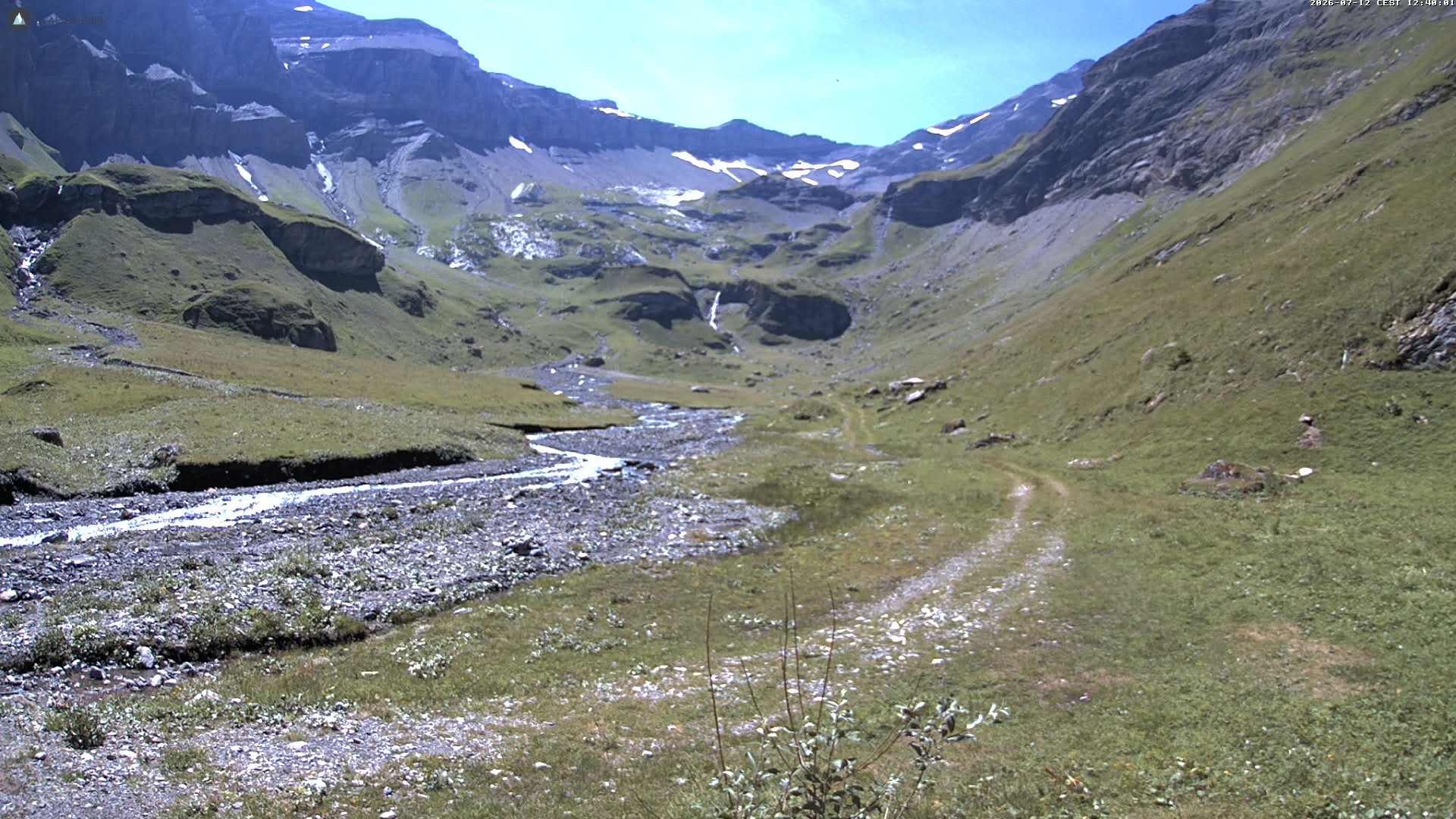 Archived image Webcam Oldenalp, Glacier 3000
