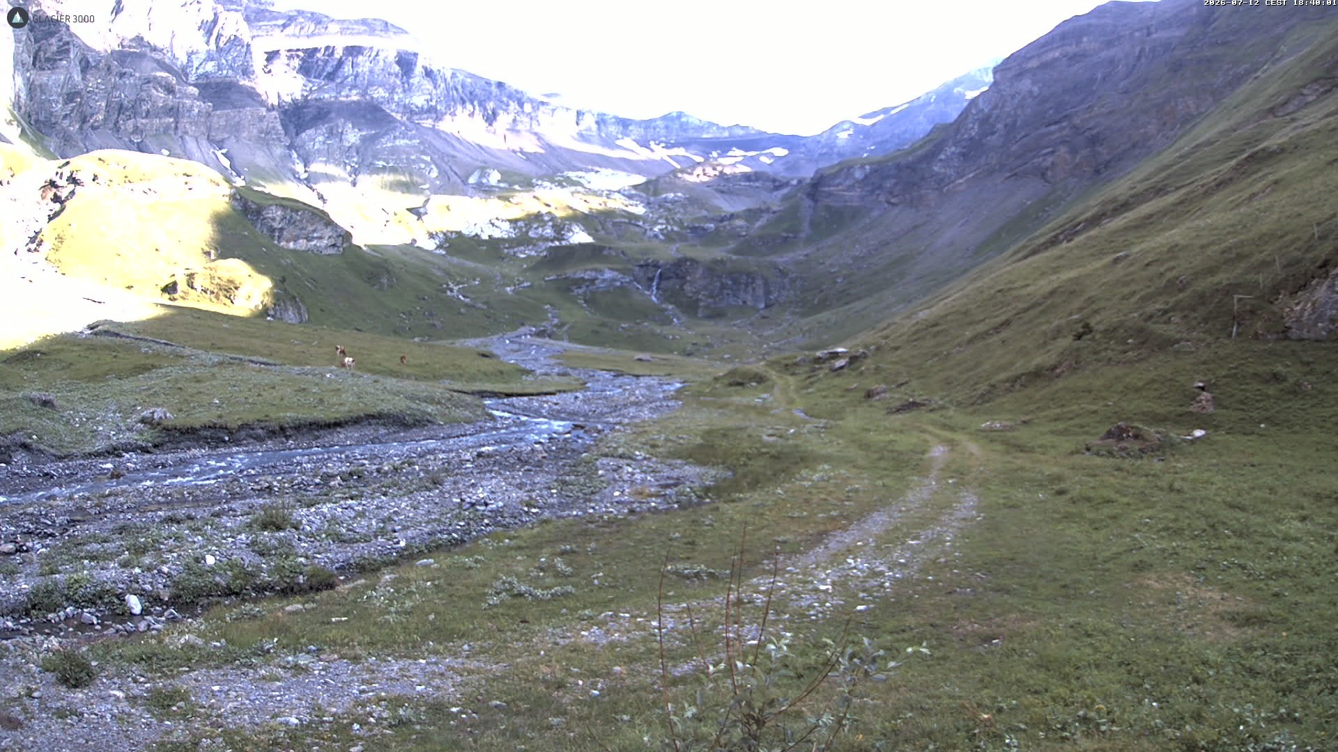 Archived image Webcam Oldenalp, Glacier 3000