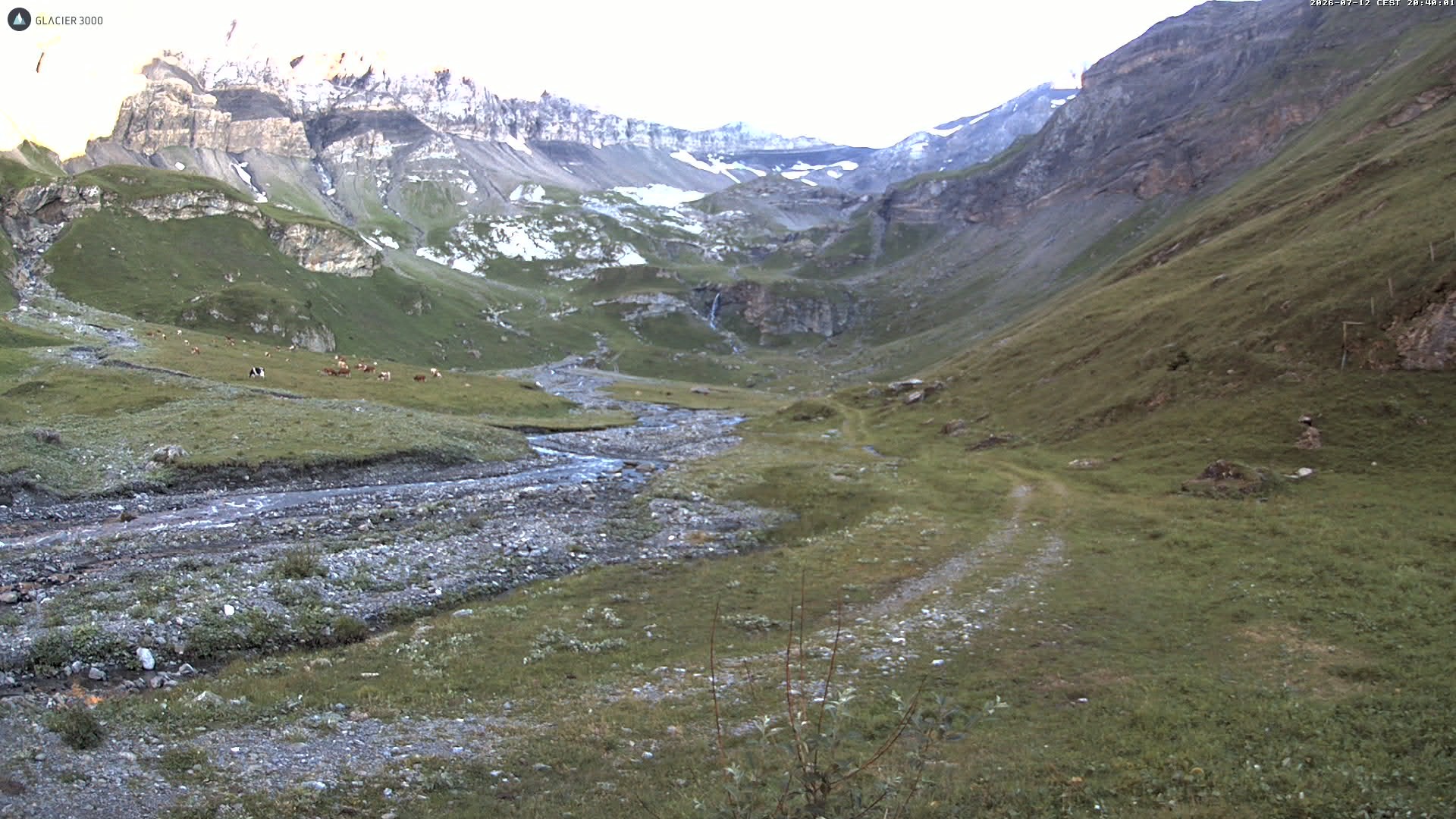 Archived image Webcam Oldenalp, Glacier 3000