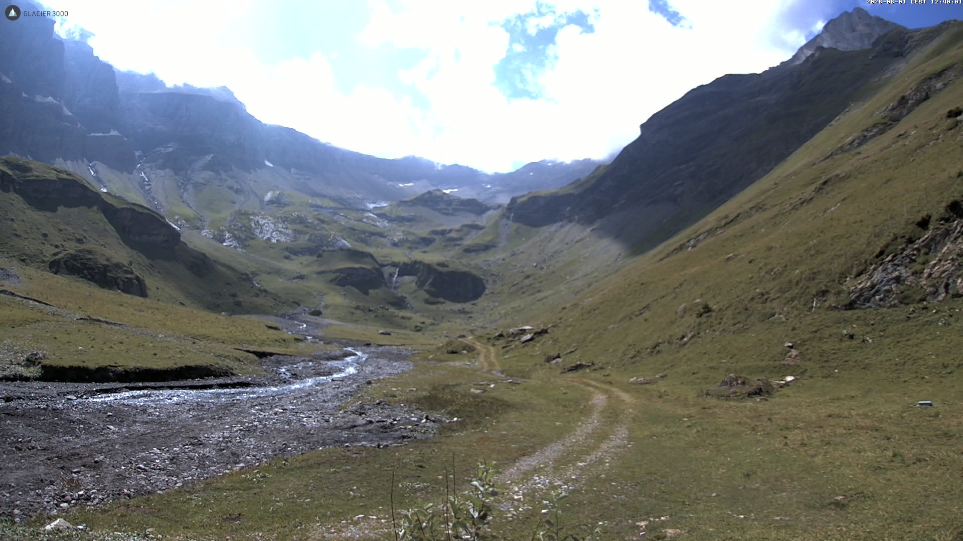 Archiv Foto Webcam Glacier 3000 Oldenalp – Oldenegg
