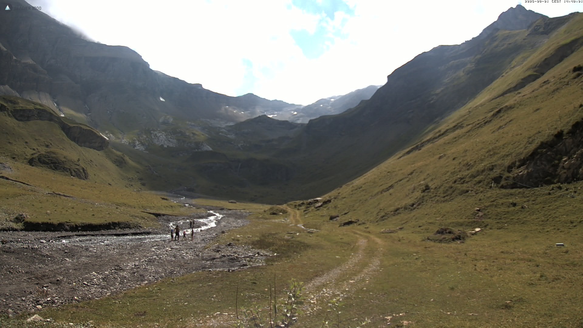 Archiv Foto Webcam Glacier 3000 Oldenalp – Oldenegg