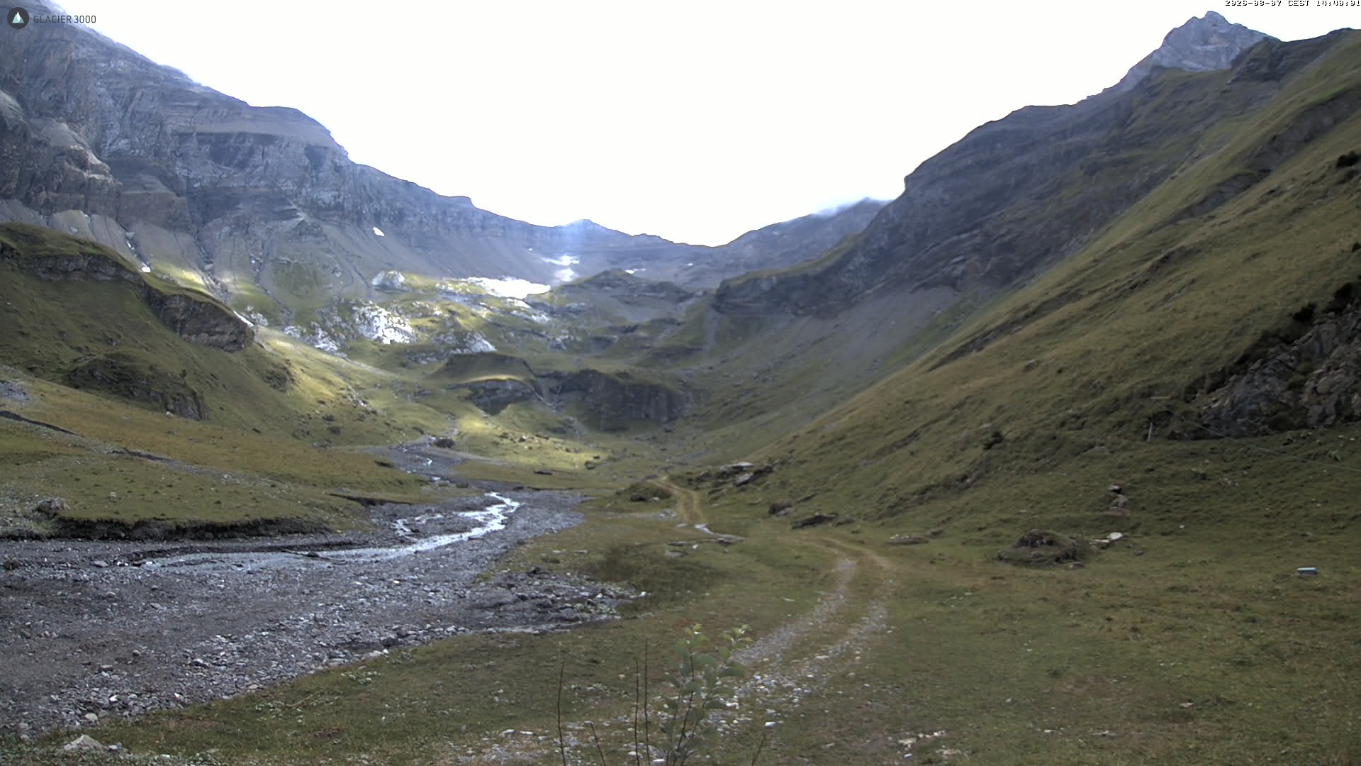 Archiv Foto Webcam Glacier 3000 Oldenalp – Oldenegg