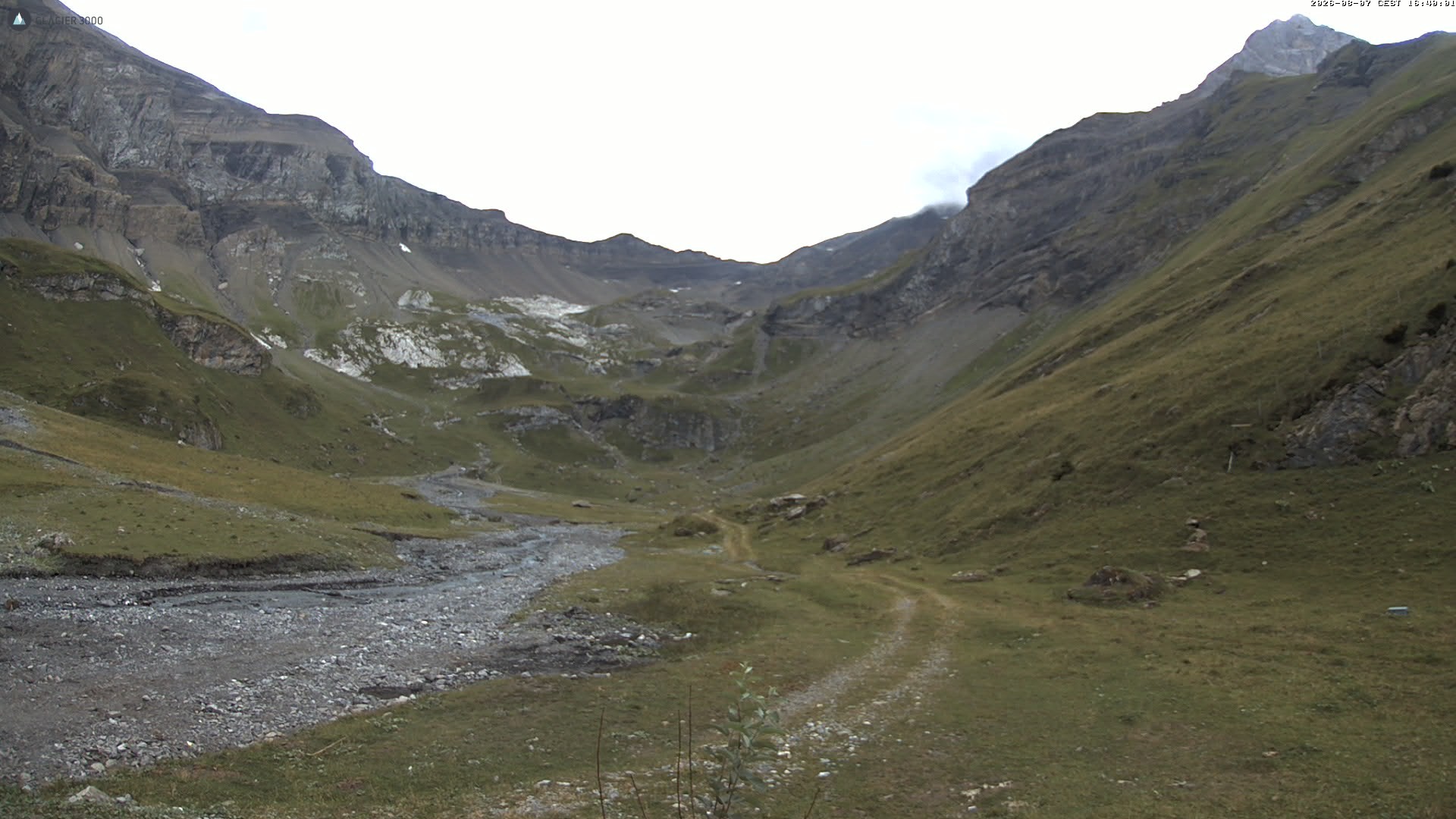 Archiv Foto Webcam Glacier 3000 Oldenalp – Oldenegg