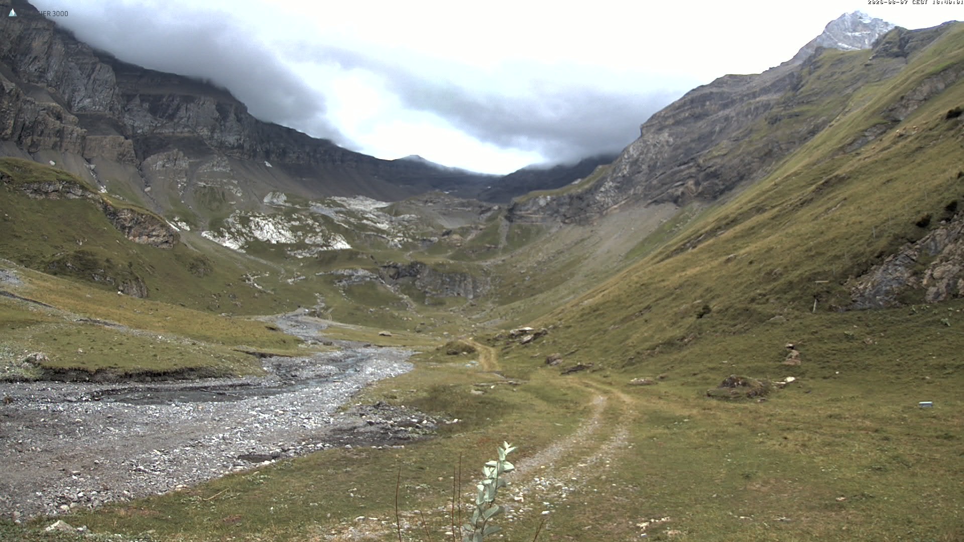 Archiv Foto Webcam Glacier 3000 Oldenalp – Oldenegg