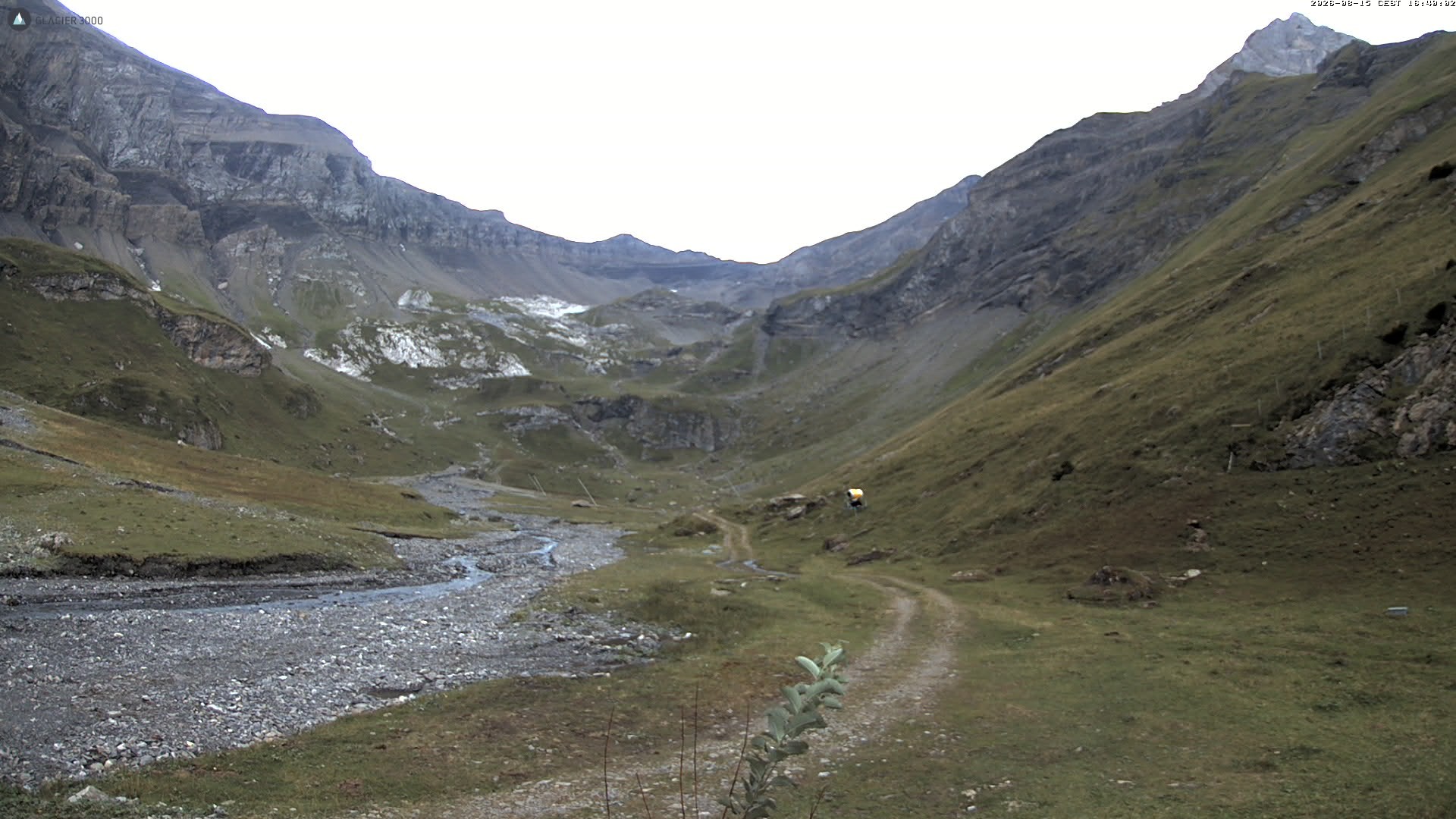 Archiv Foto Webcam Glacier 3000 Oldenalp – Oldenegg