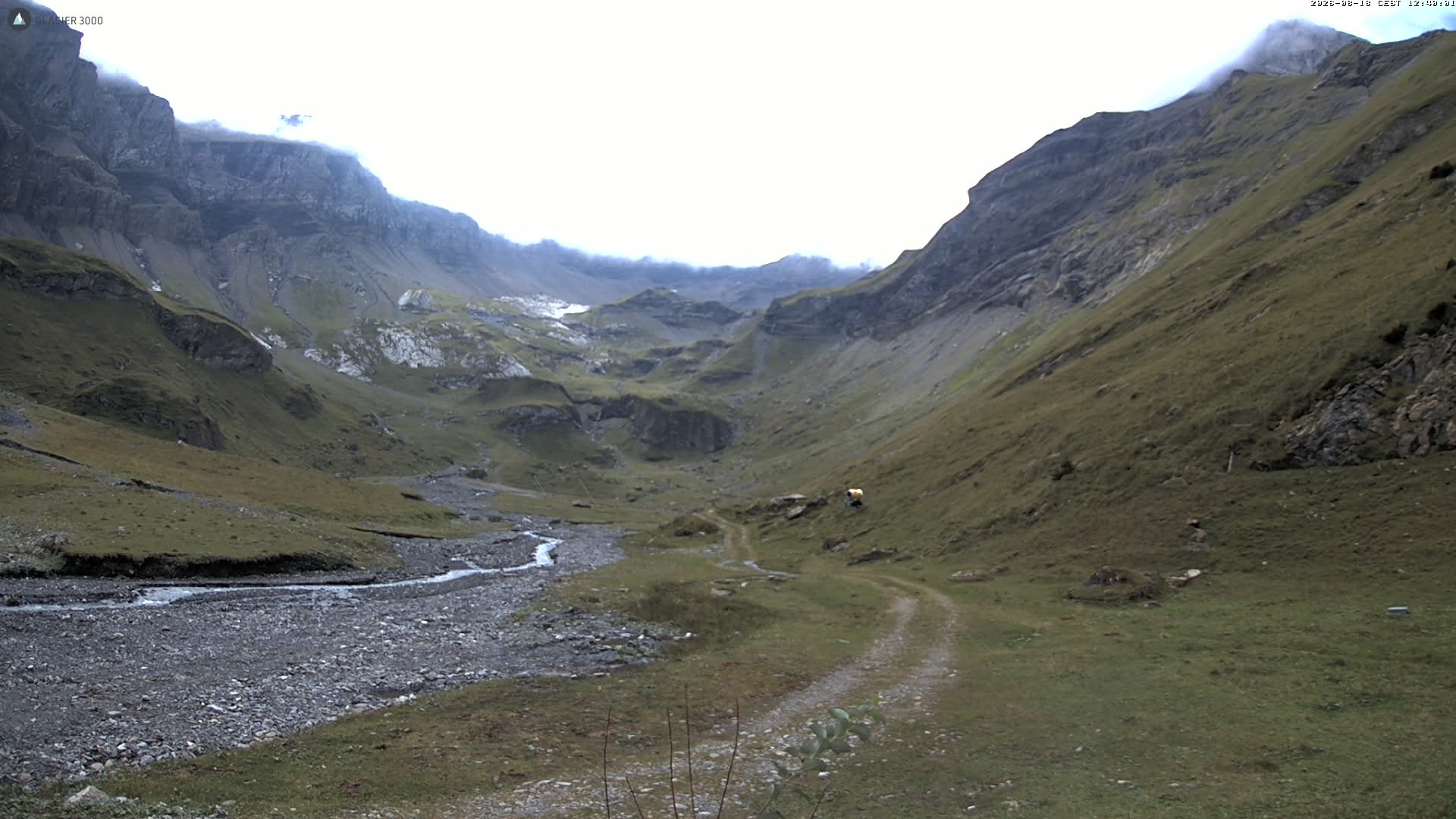 Archiv Foto Webcam Glacier 3000 Oldenalp – Oldenegg