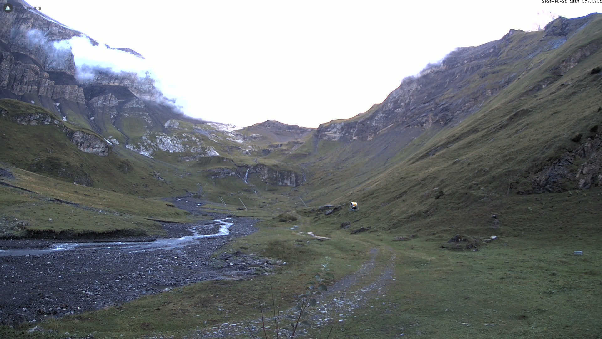 Archiv Foto Webcam Glacier 3000 Oldenalp – Oldenegg
