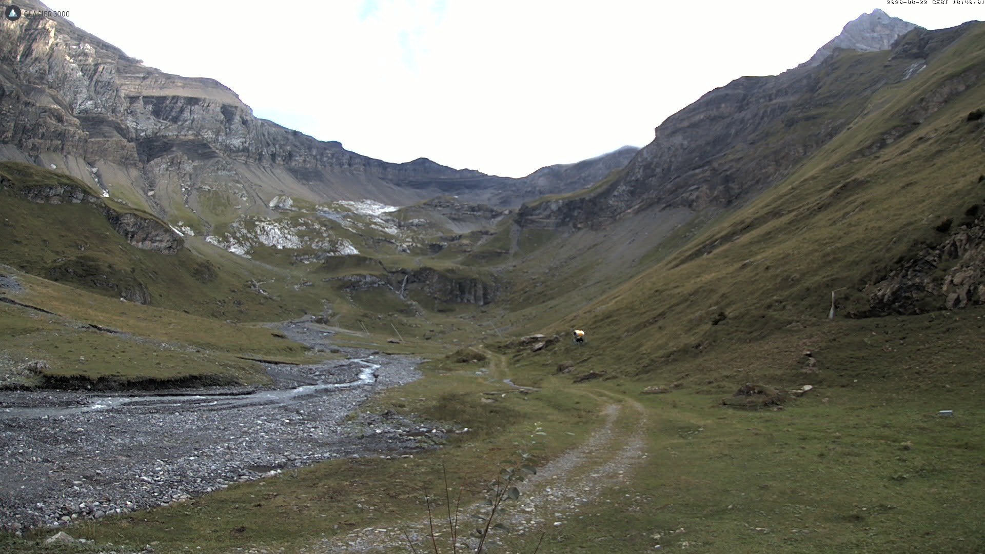 Archiv Foto Webcam Glacier 3000 Oldenalp – Oldenegg