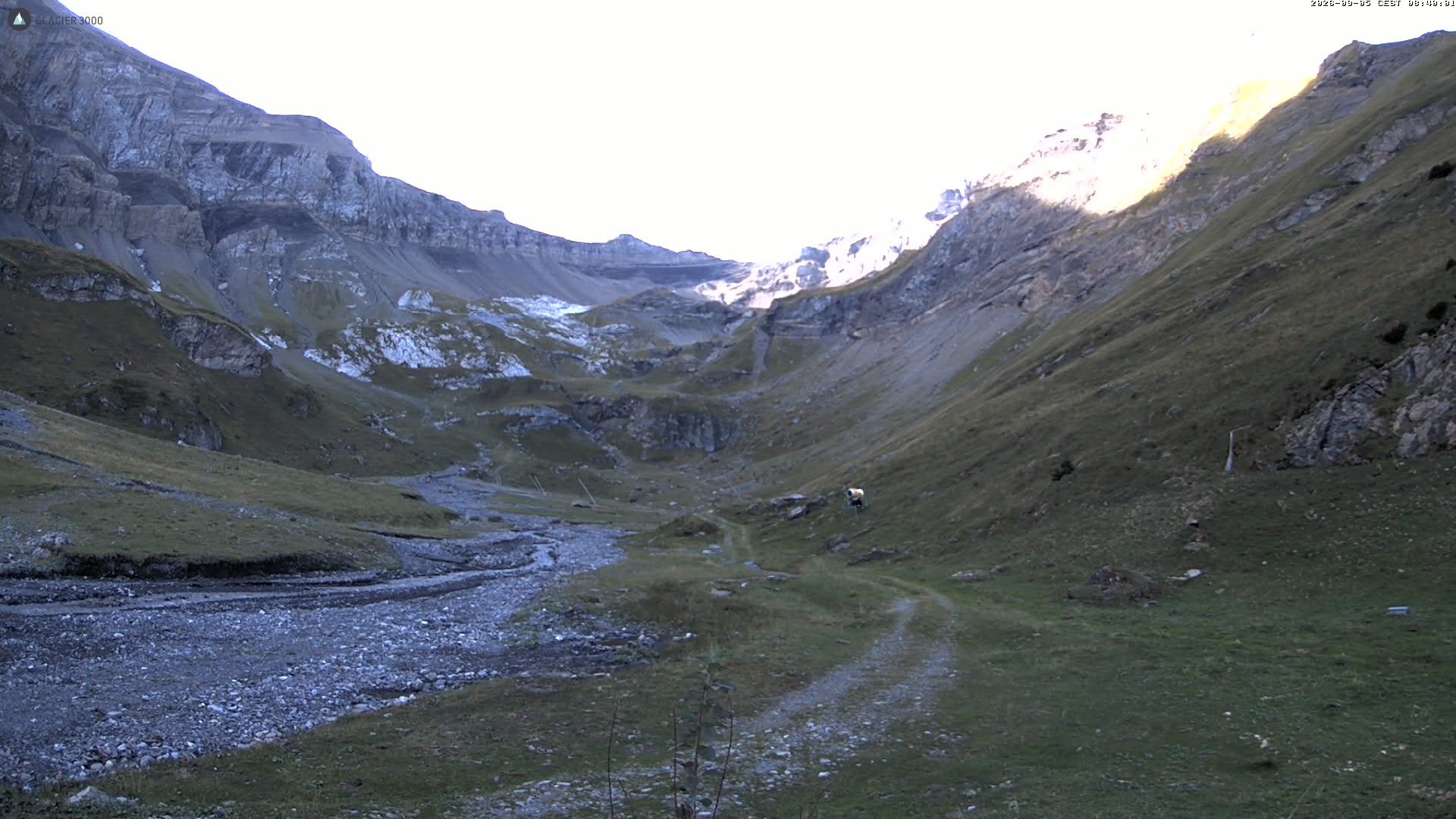 Archiv Foto Webcam Glacier 3000 Oldenalp – Oldenegg