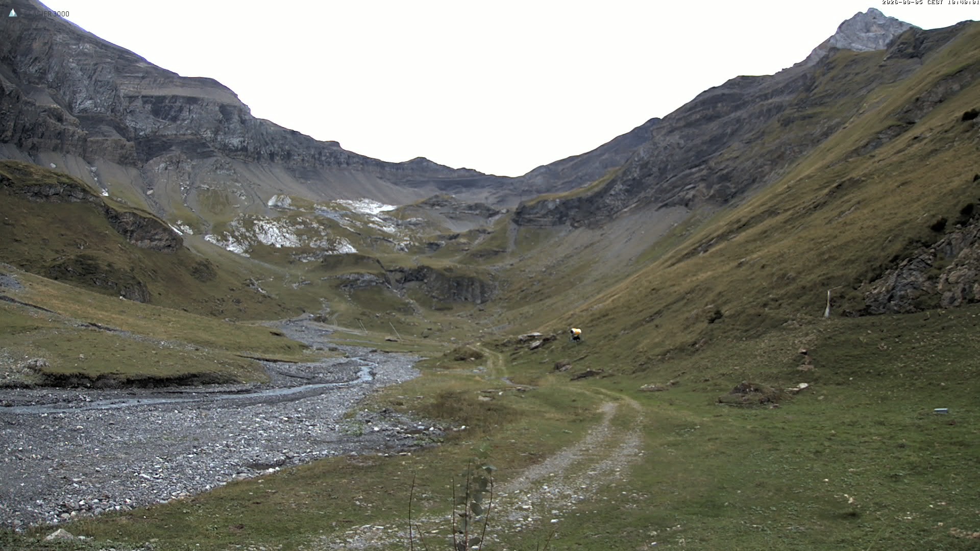 Archiv Foto Webcam Glacier 3000 Oldenalp – Oldenegg