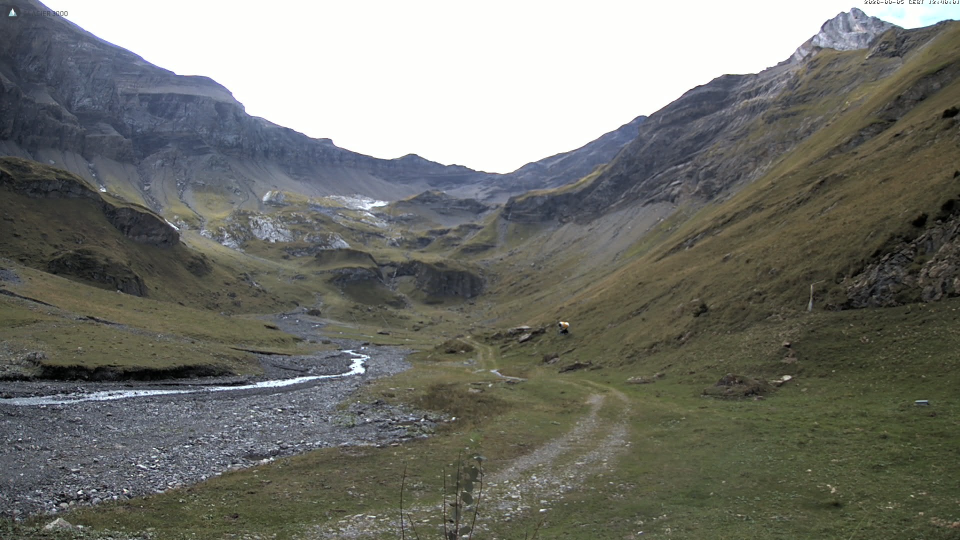 Archiv Foto Webcam Glacier 3000 Oldenalp – Oldenegg