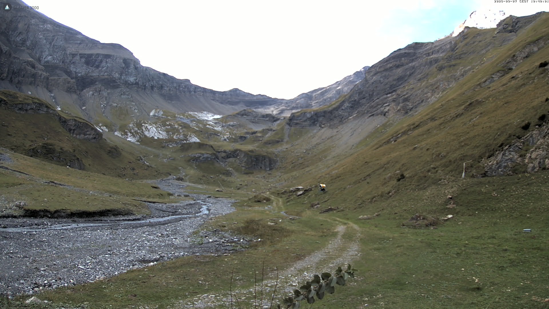 Archiv Foto Webcam Glacier 3000 Oldenalp – Oldenegg