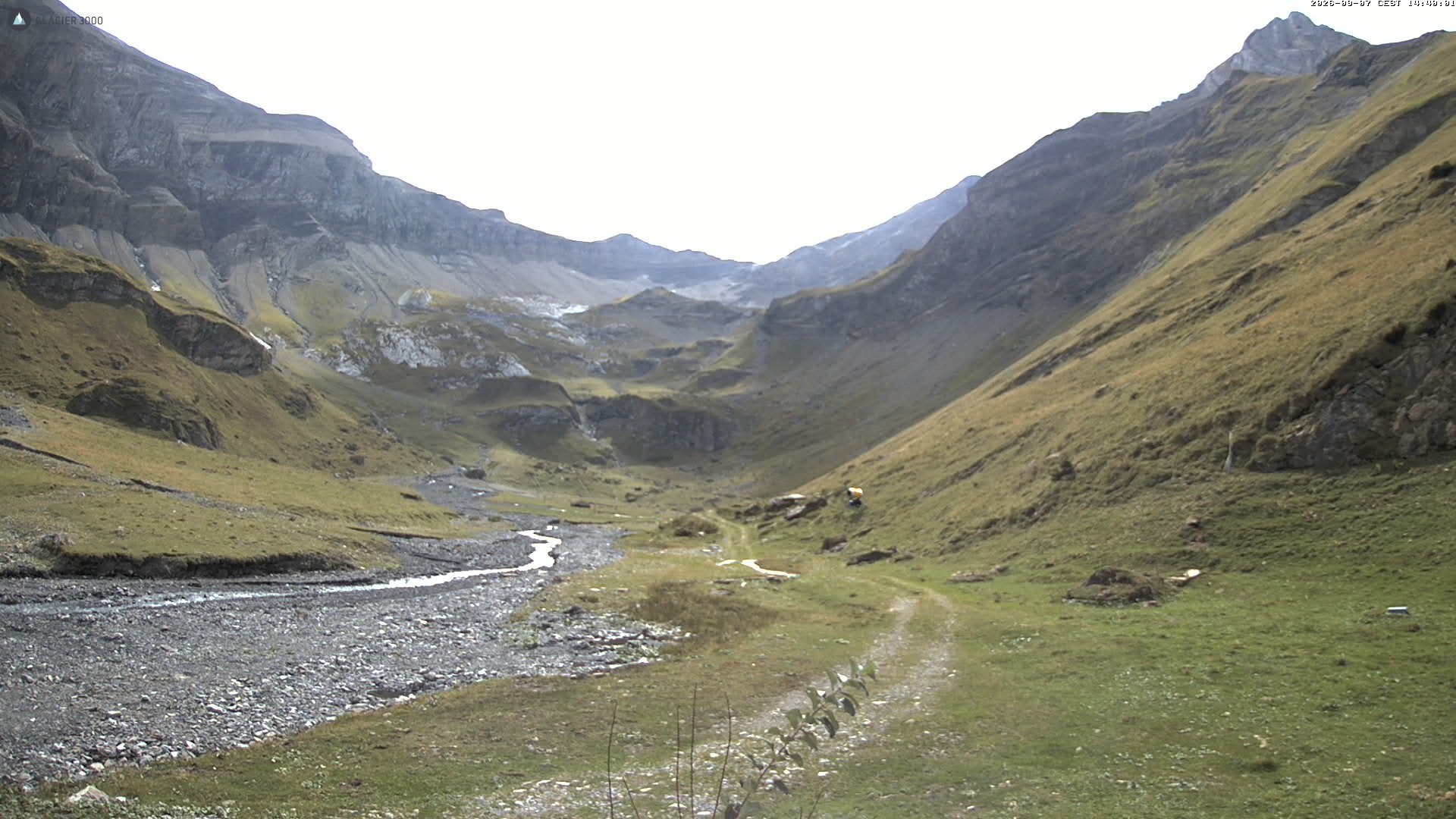 Archiv Foto Webcam Glacier 3000 Oldenalp – Oldenegg