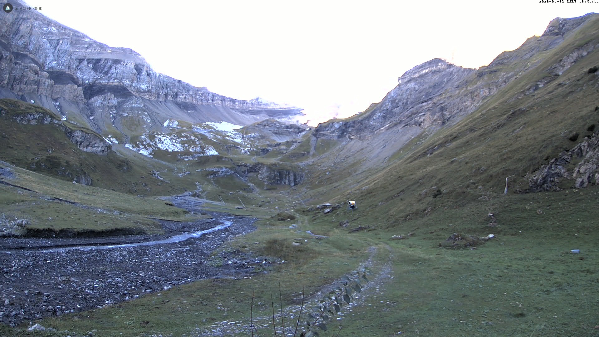Archiv Foto Webcam Glacier 3000 Oldenalp – Oldenegg