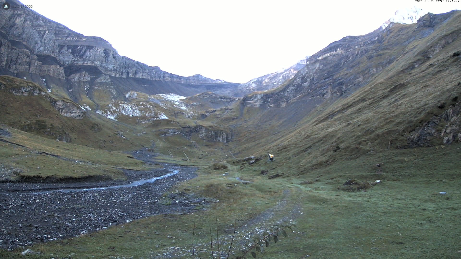 Archiv Foto Webcam Glacier 3000 Oldenalp – Oldenegg