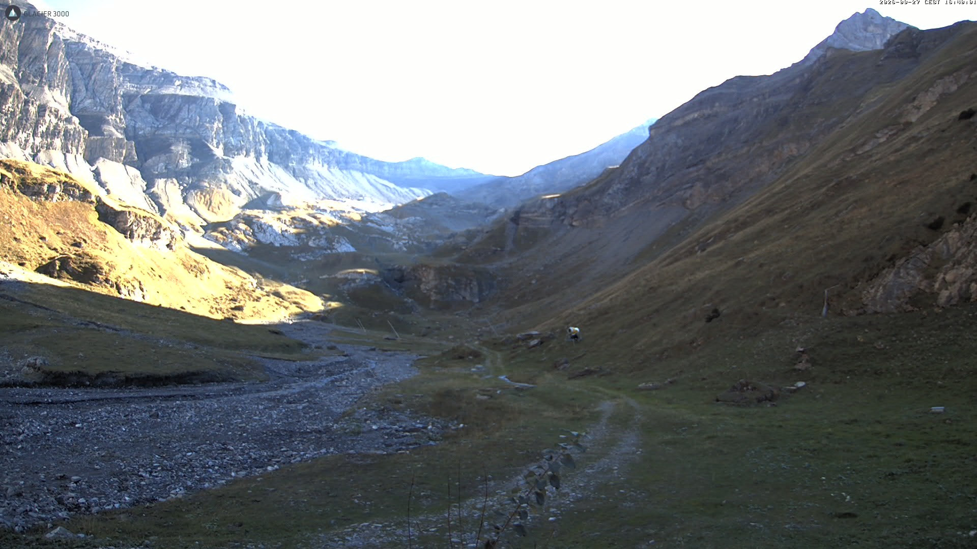 Archiv Foto Webcam Glacier 3000 Oldenalp – Oldenegg