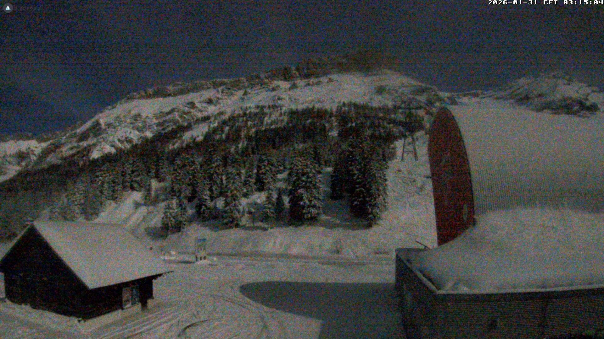 Archiv Foto Webcam Glacier 3000: Col du Pillon Talstation