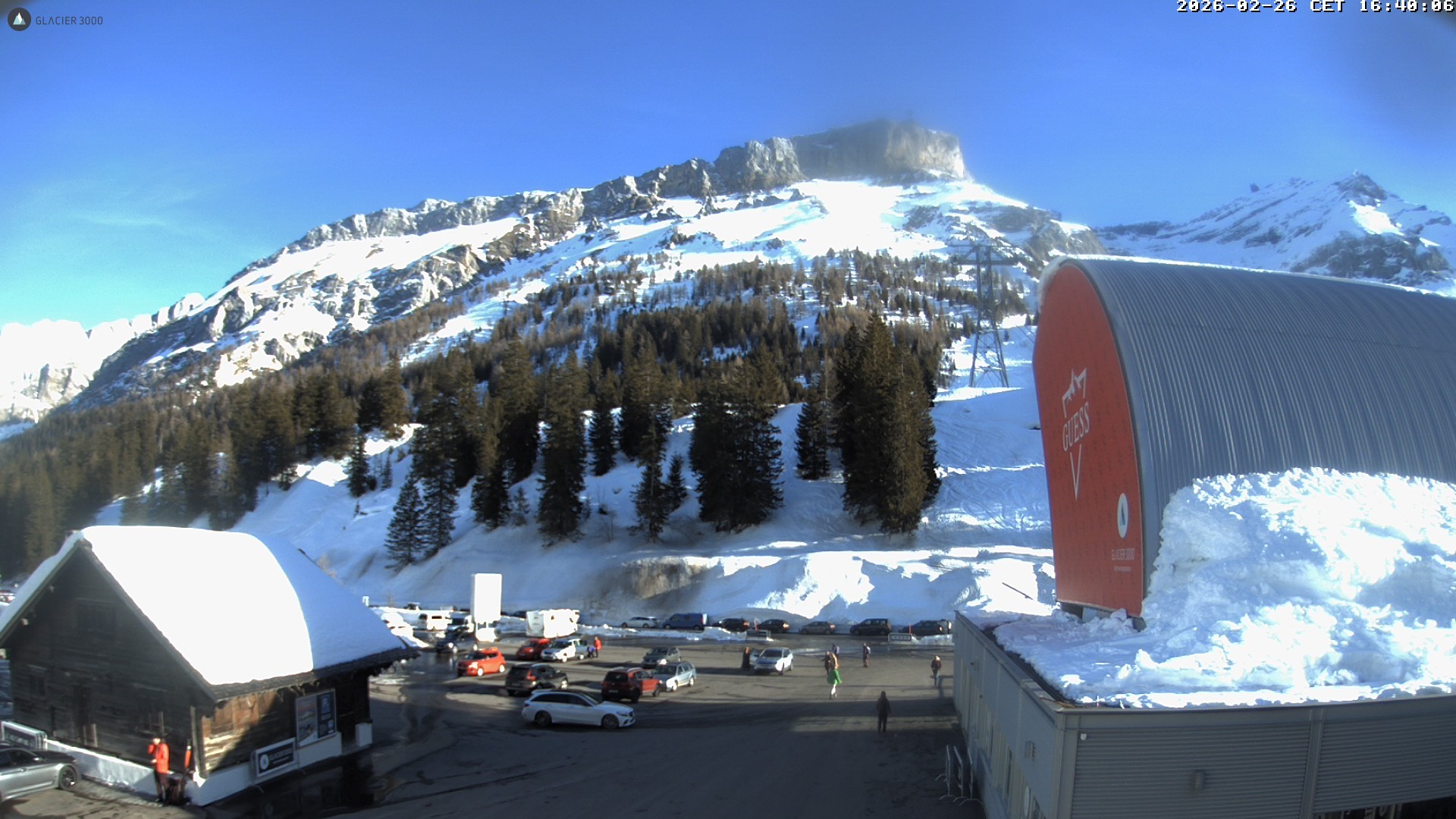 Archived image Webcam Glacier 3000: Col du Pillon