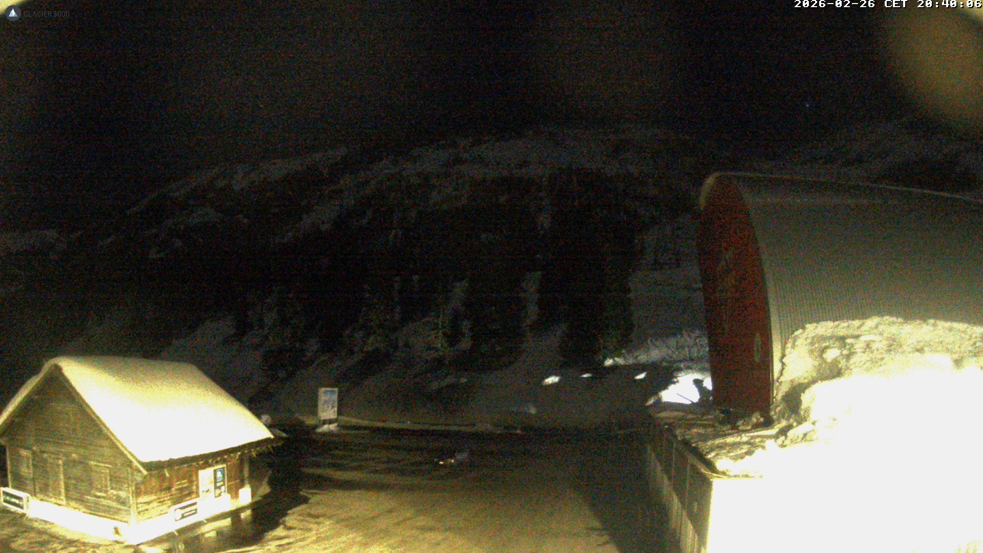 Archived image Webcam Glacier 3000: Col du Pillon
