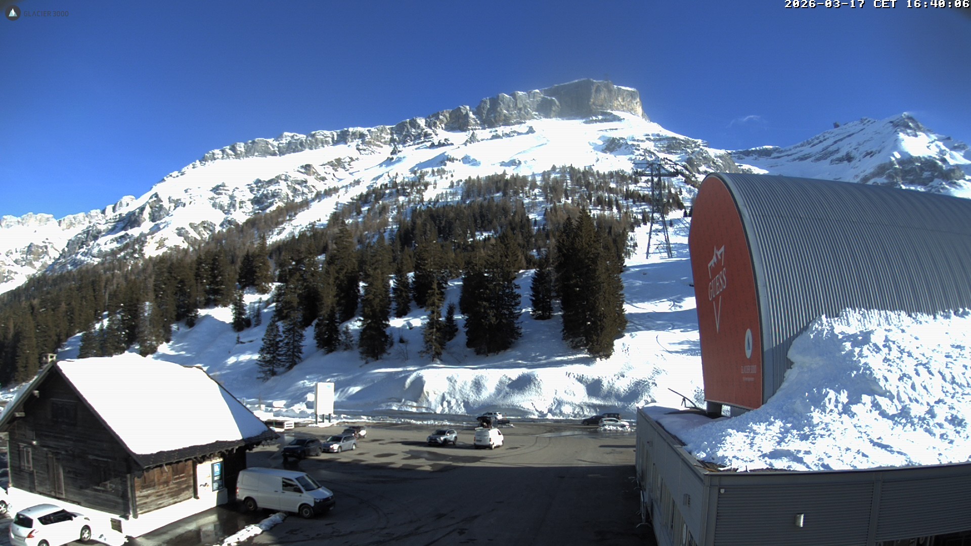 Archived image Webcam Glacier 3000: Col du Pillon