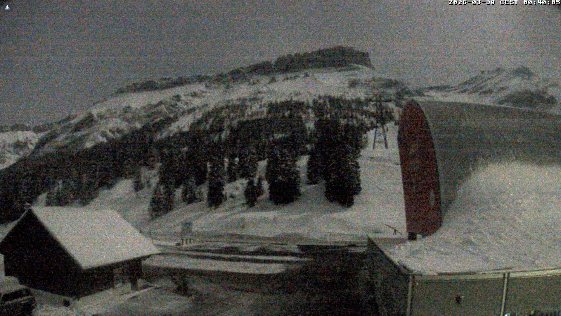 Archiv Foto Webcam Glacier 3000: Col du Pillon Talstation
