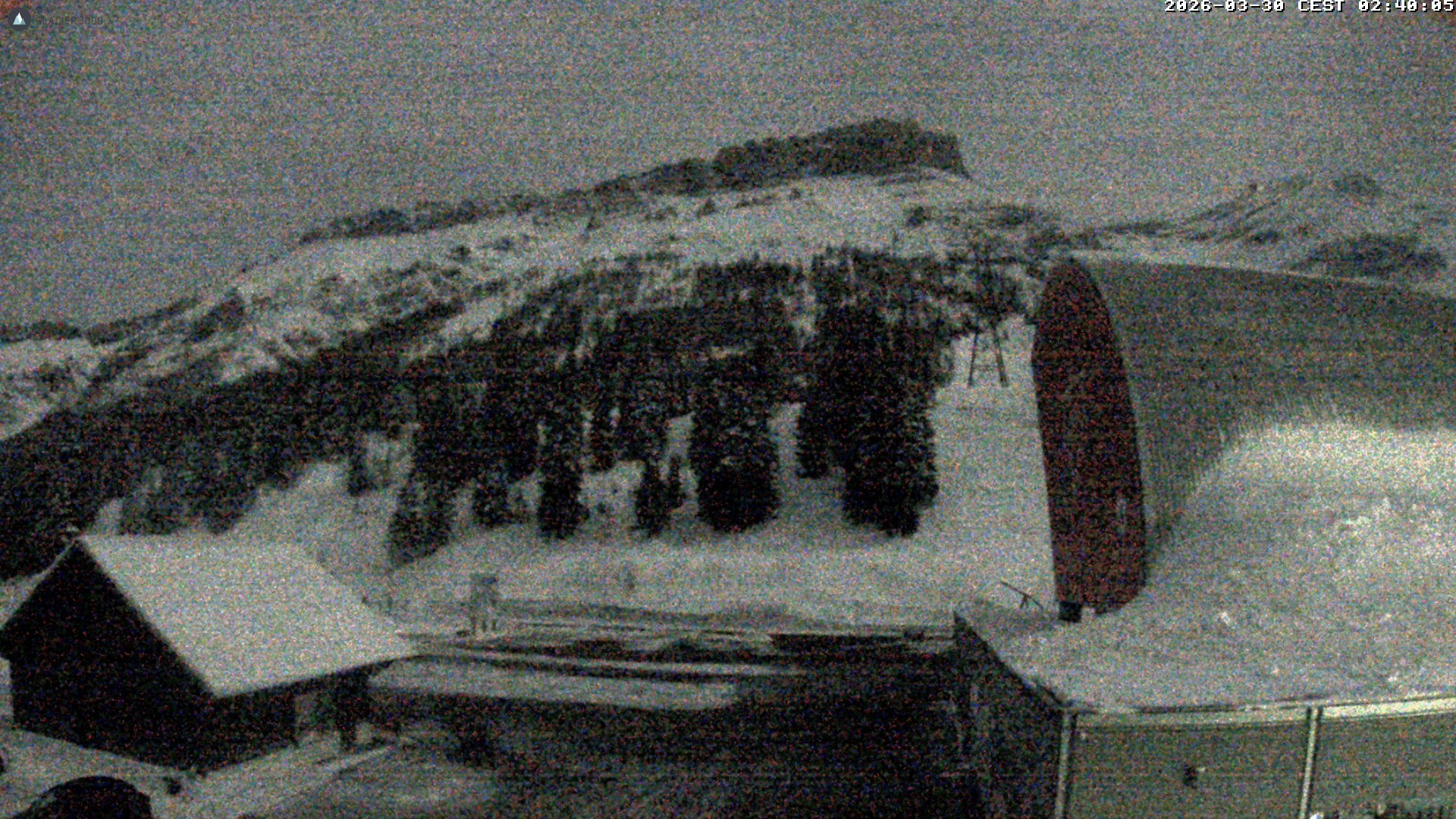 Archiv Foto Webcam Glacier 3000: Col du Pillon Talstation