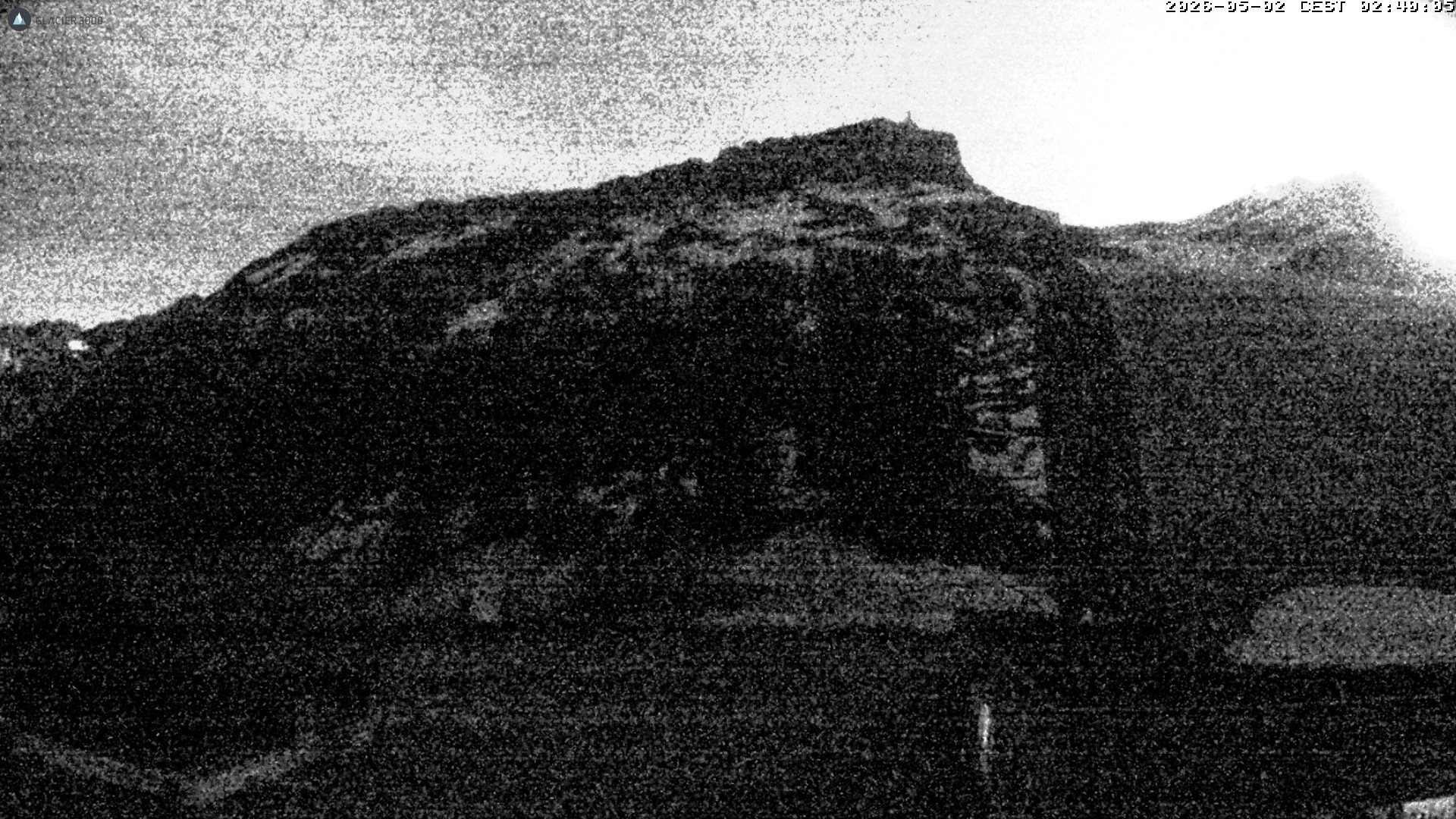 Archiv Foto Webcam Glacier 3000: Col du Pillon Talstation