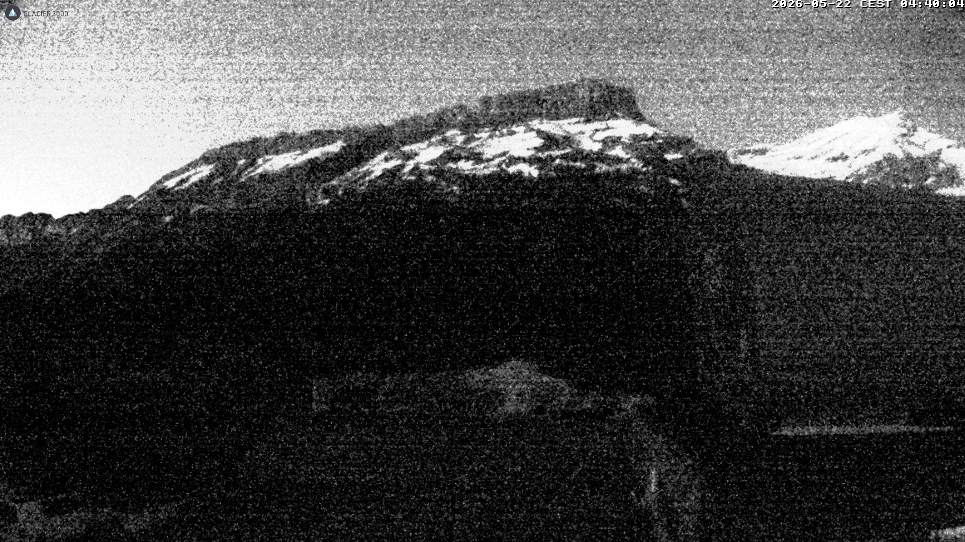 Archiv Foto Webcam Glacier 3000: Col du Pillon Talstation