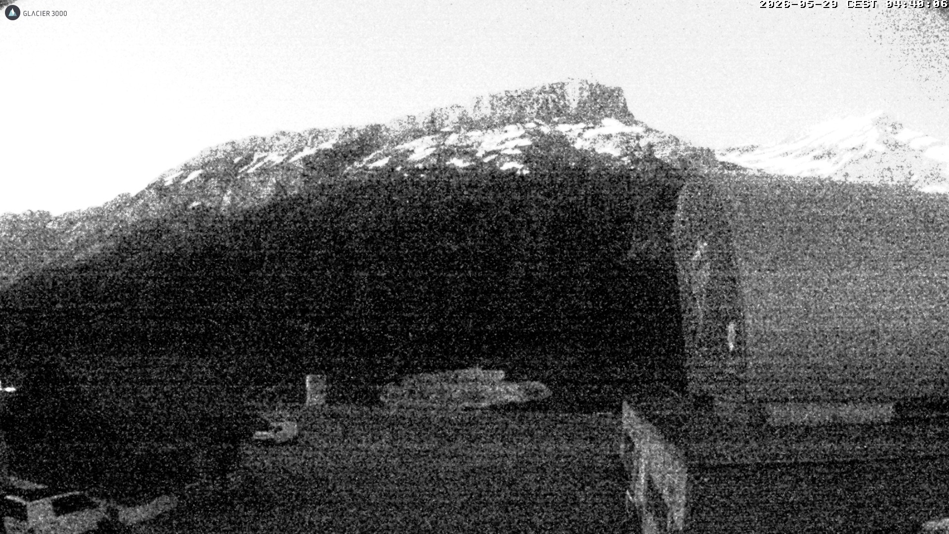 Archiv Foto Webcam Glacier 3000: Col du Pillon Talstation