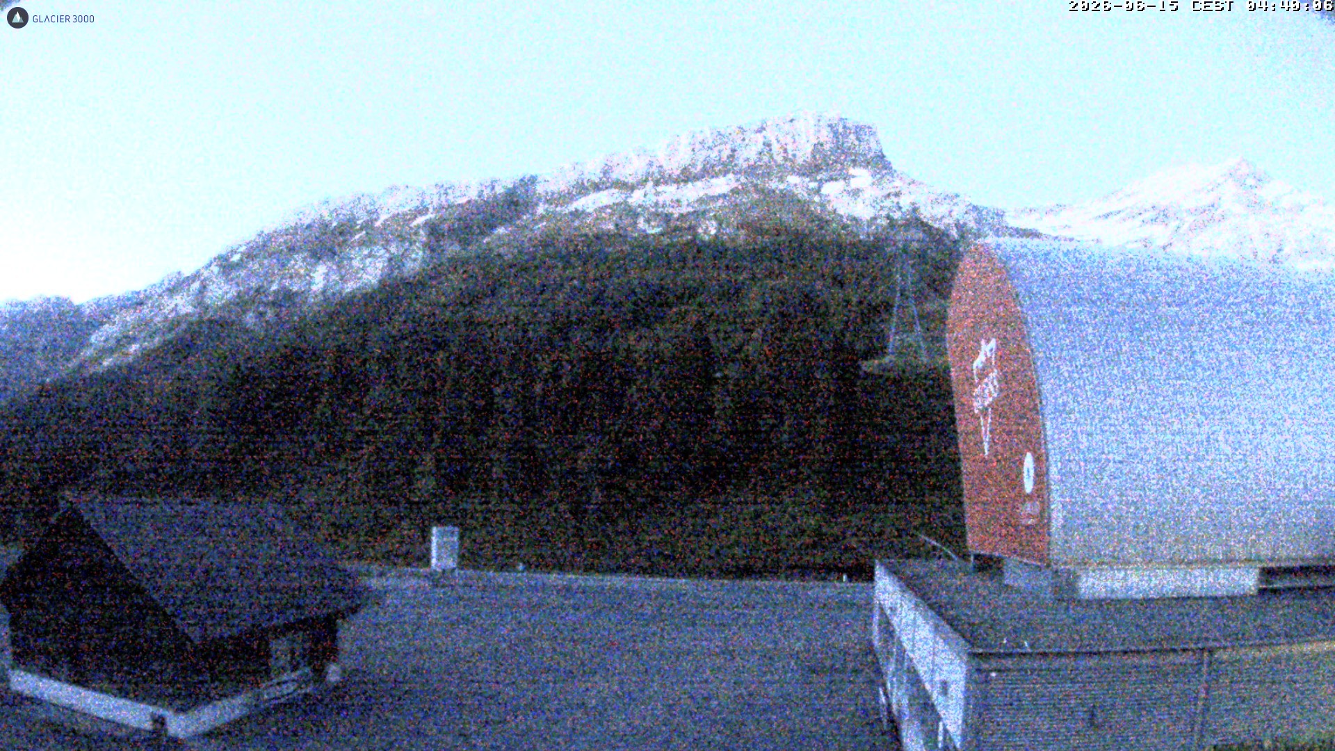 Archiv Foto Webcam Glacier 3000: Col du Pillon Talstation