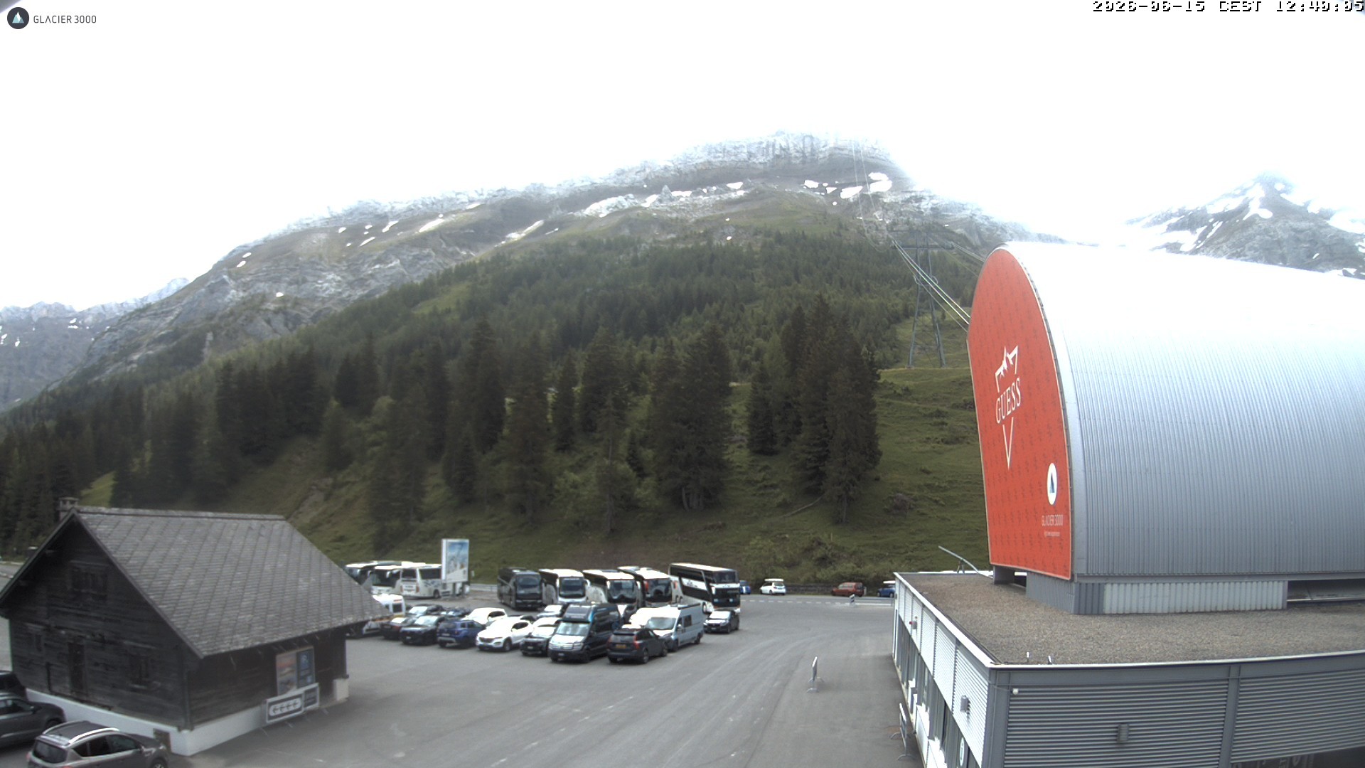Archived image Webcam Glacier 3000: Col du Pillon