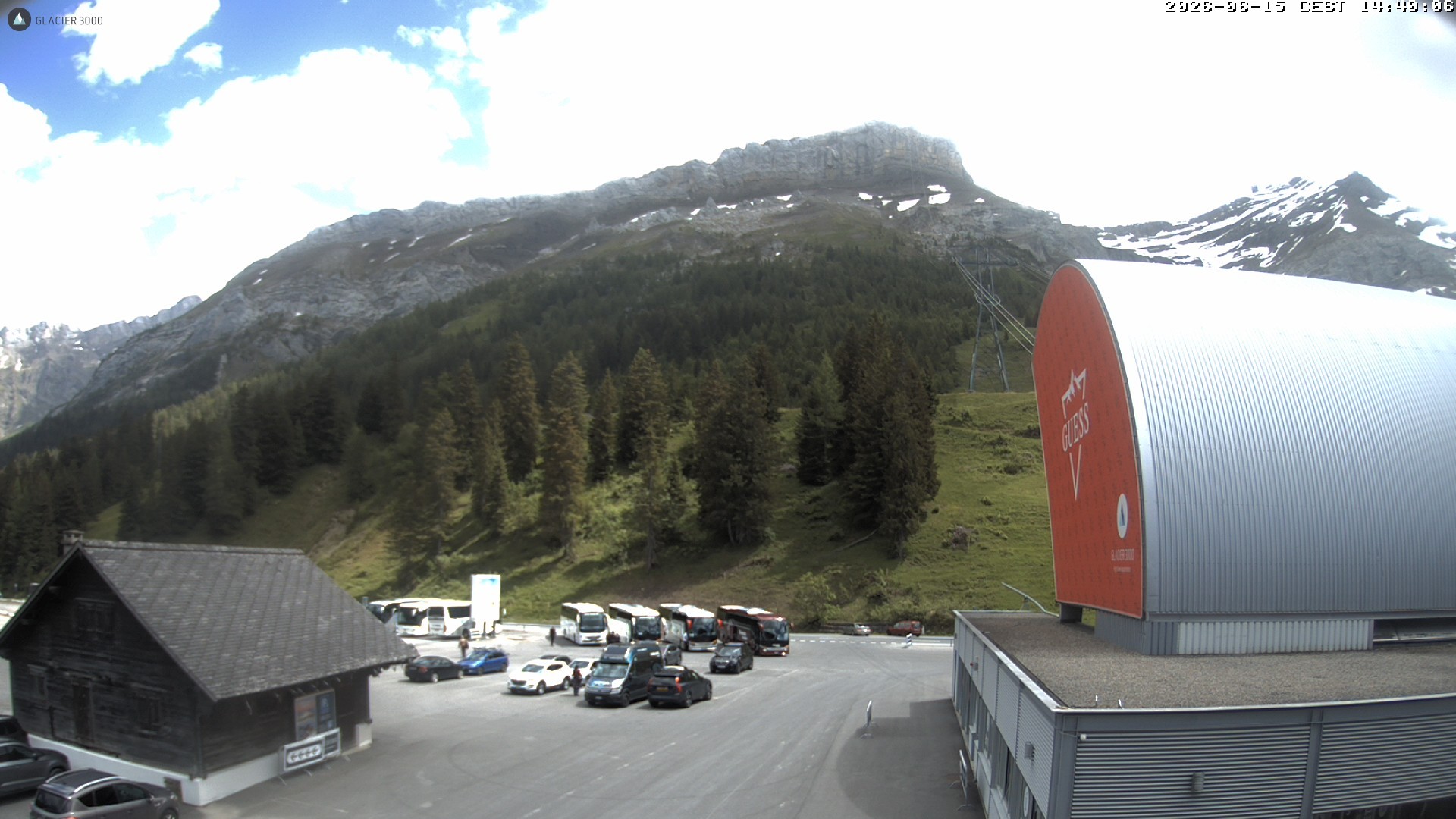 Archived image Webcam Glacier 3000: Col du Pillon