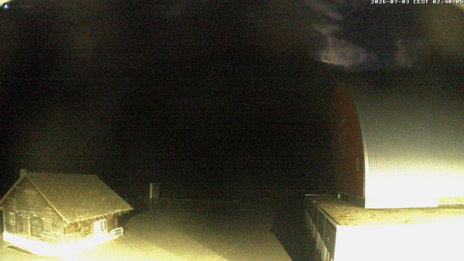 Archiv Foto Webcam Glacier 3000: Col du Pillon Talstation
