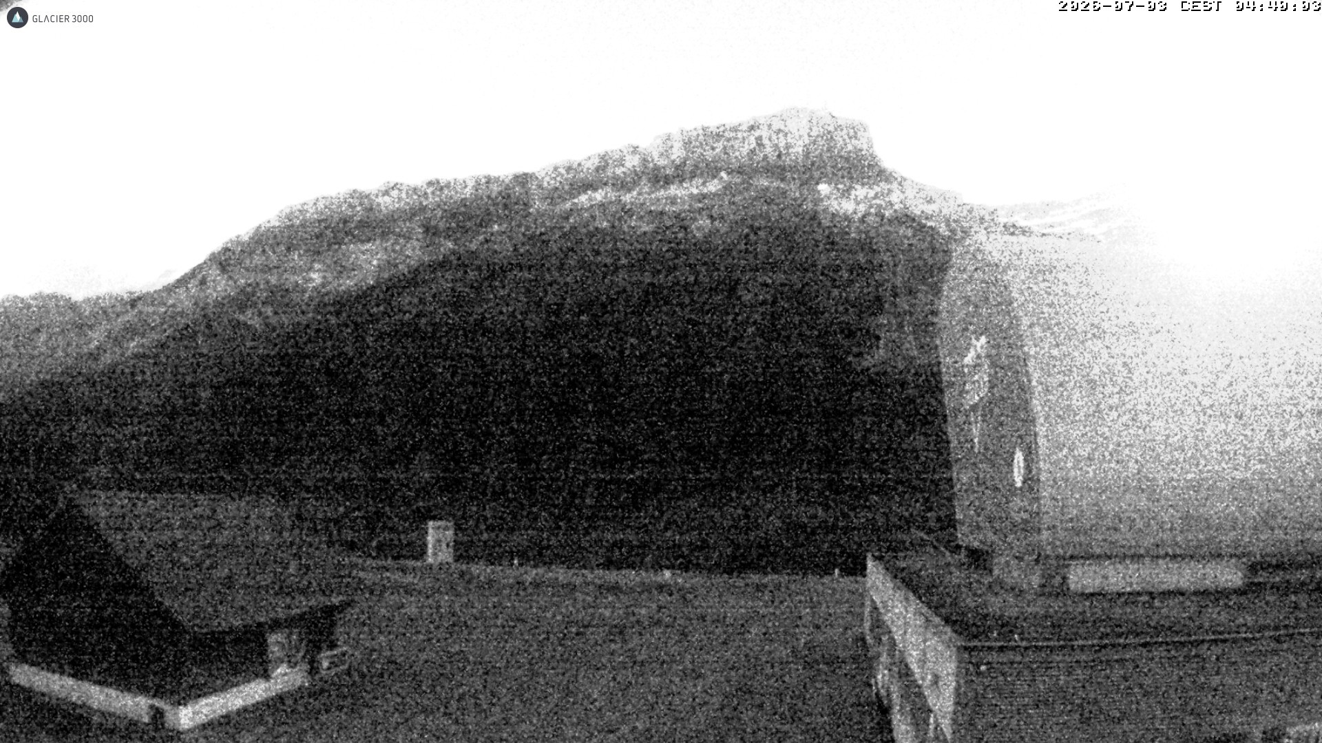 Archiv Foto Webcam Glacier 3000: Col du Pillon Talstation