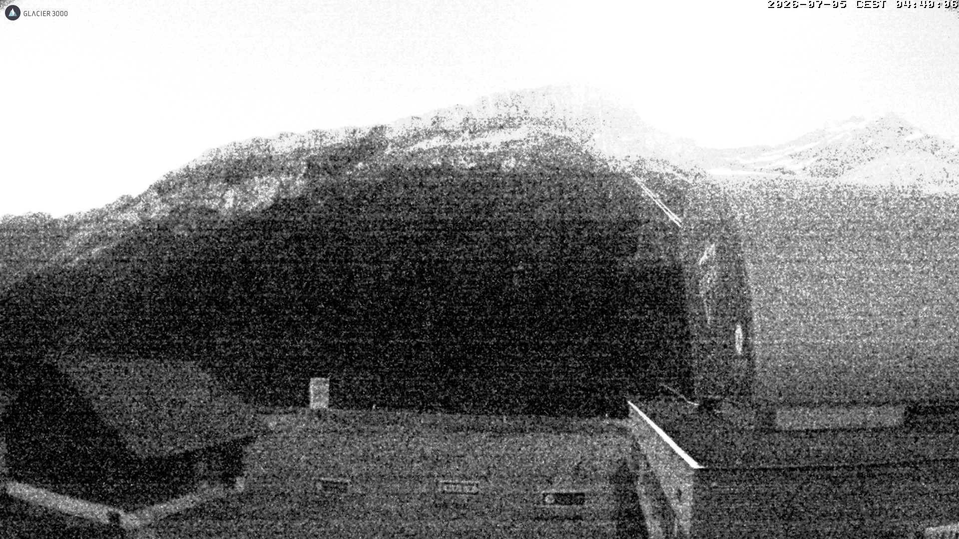 Archiv Foto Webcam Glacier 3000: Col du Pillon Talstation